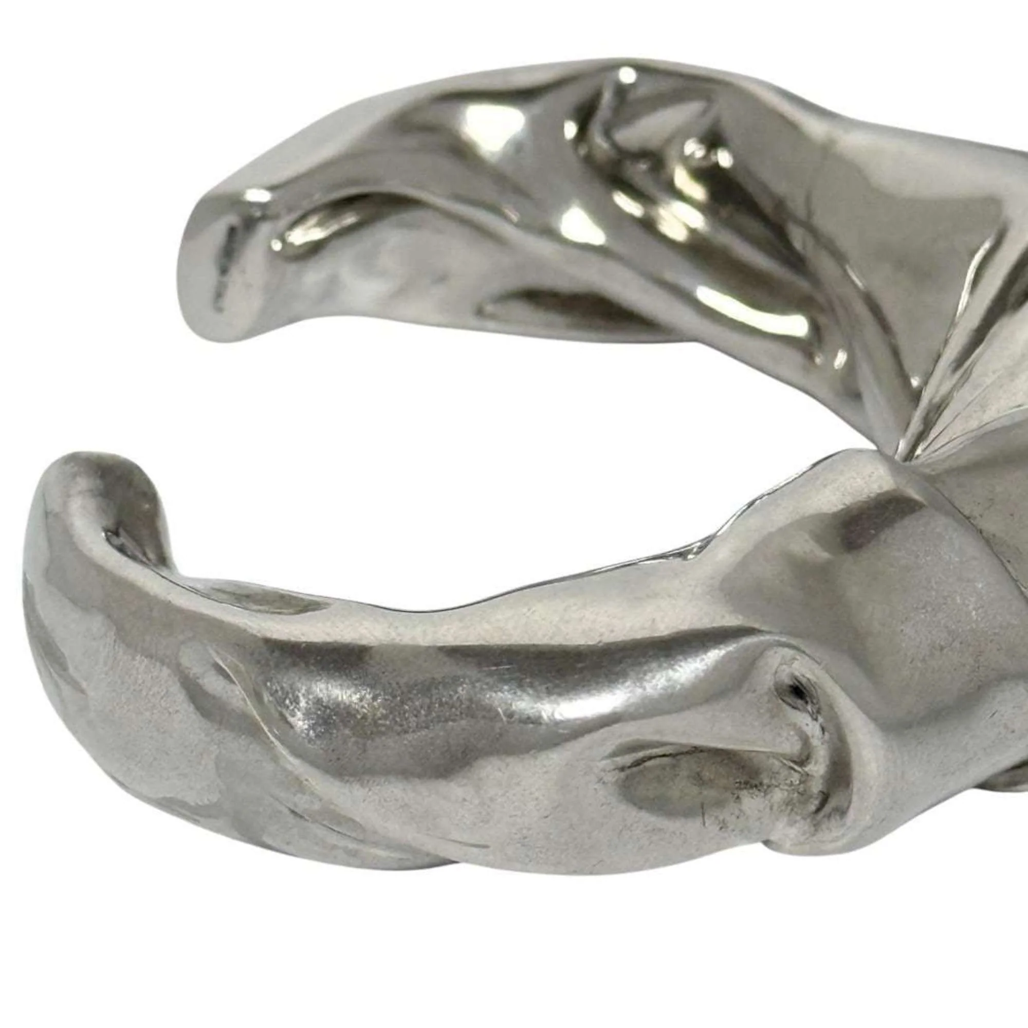 Napa Twist Cuff Bracelet Sterling Silver Medium - Image 5