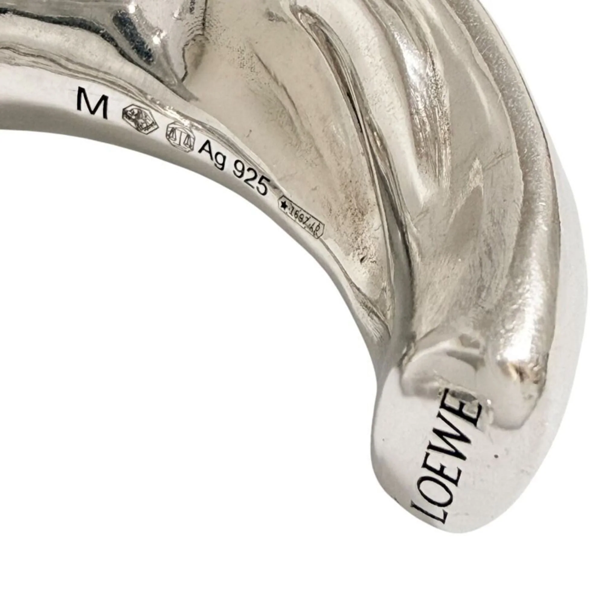 Napa Twist Cuff Bracelet Sterling Silver Medium - Image 6