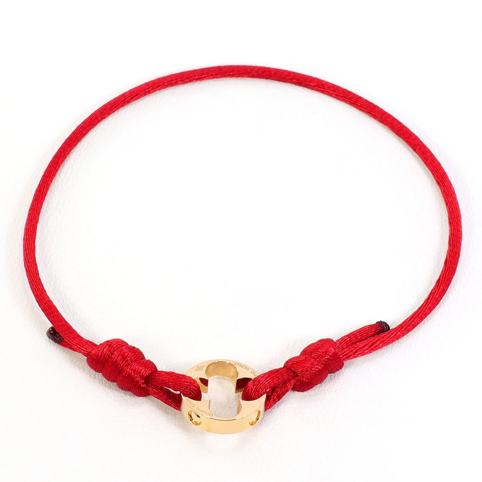 Bracelet Cord and 18K Rose Gold - Image 2