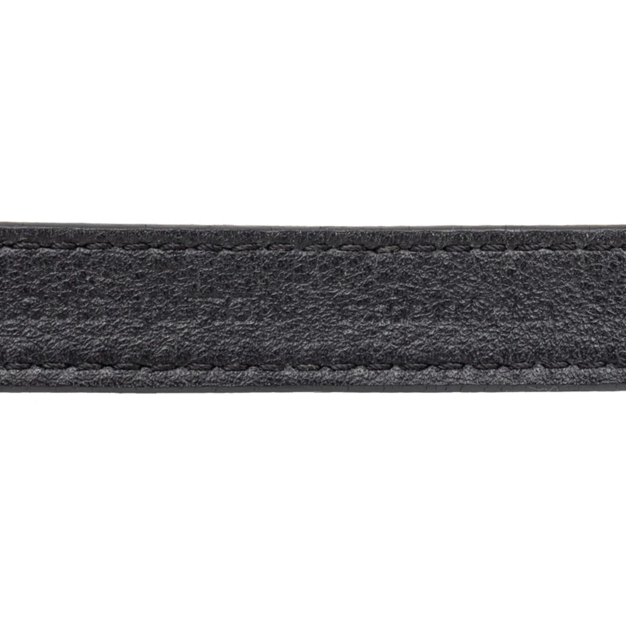 Bracelet Leather Black and Gold - Image 6
