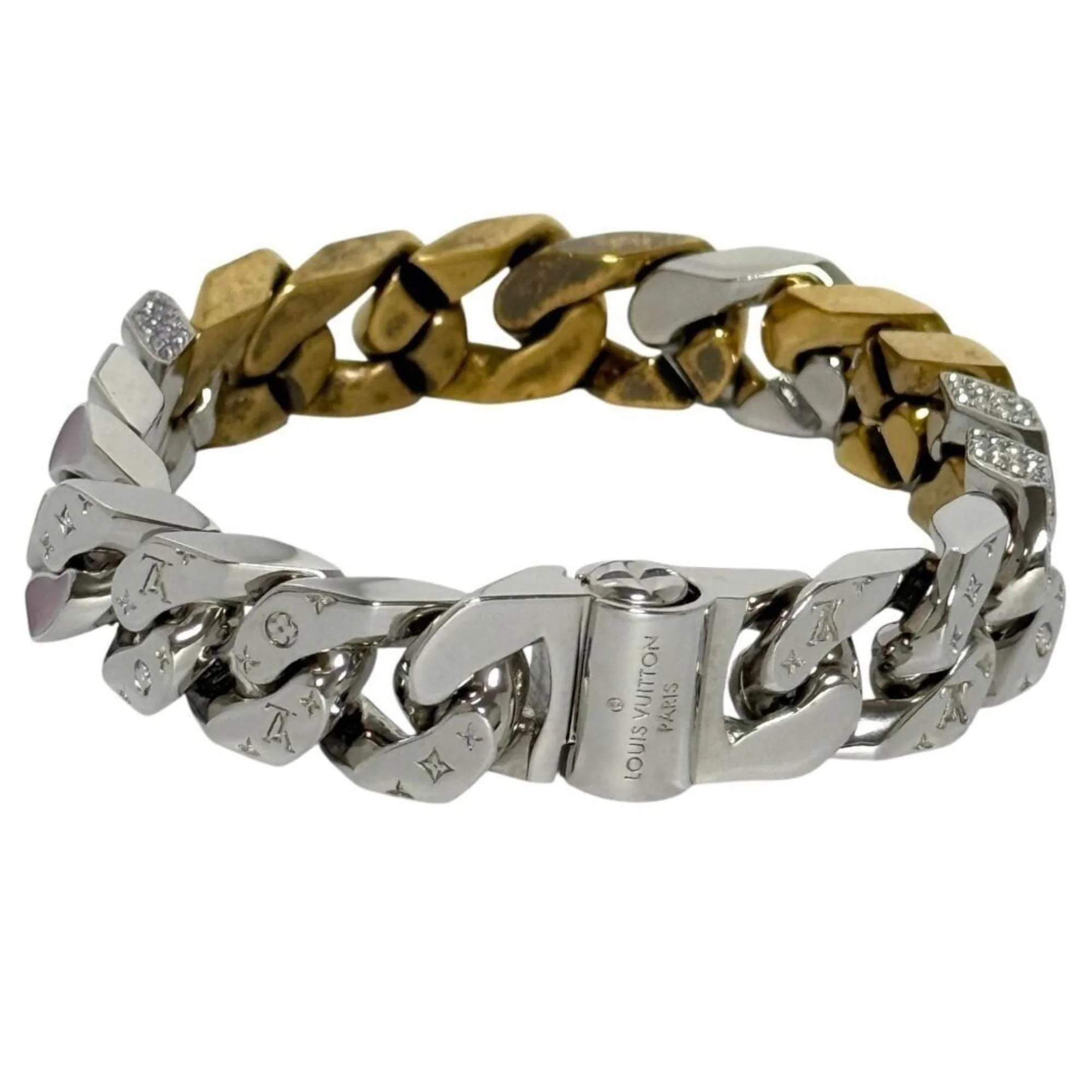 Bracelet Metal and Rhinestone - Image 3