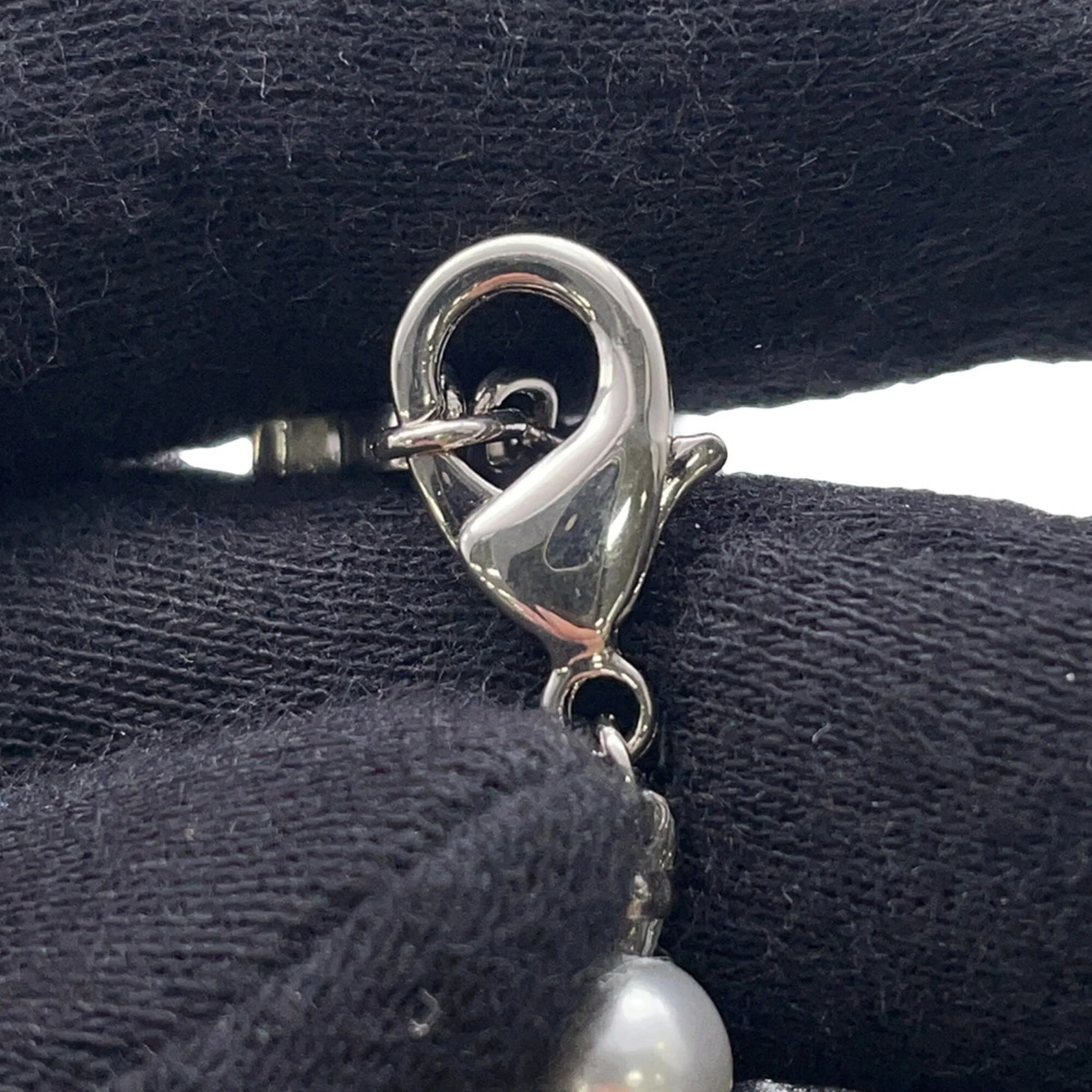 Bracelet Metal Silver with Rhinestone - Image 8