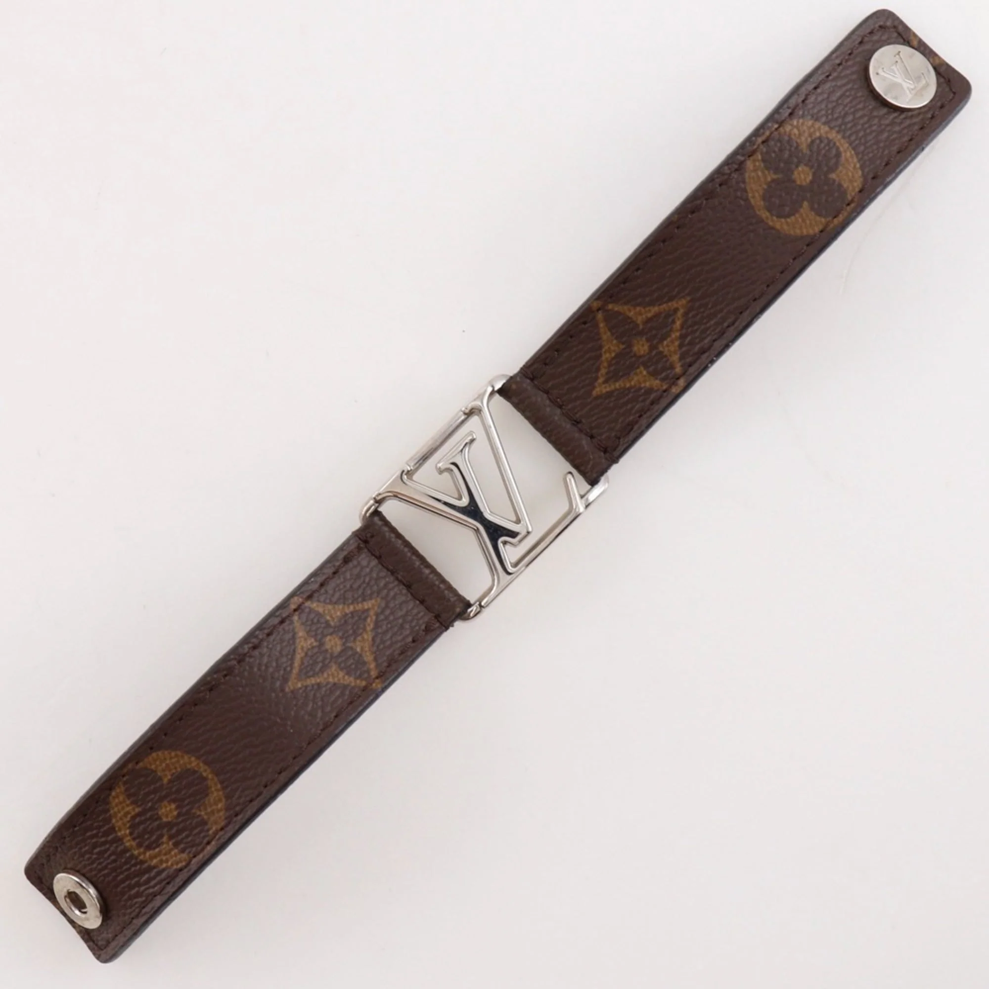 Charm Bracelet Canvas and Monogram Brown - Image 4