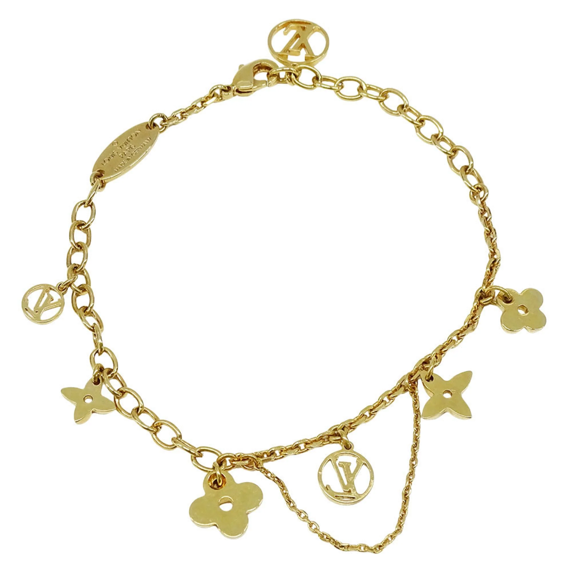 Charm Bracelet Gold Metal - Image 2