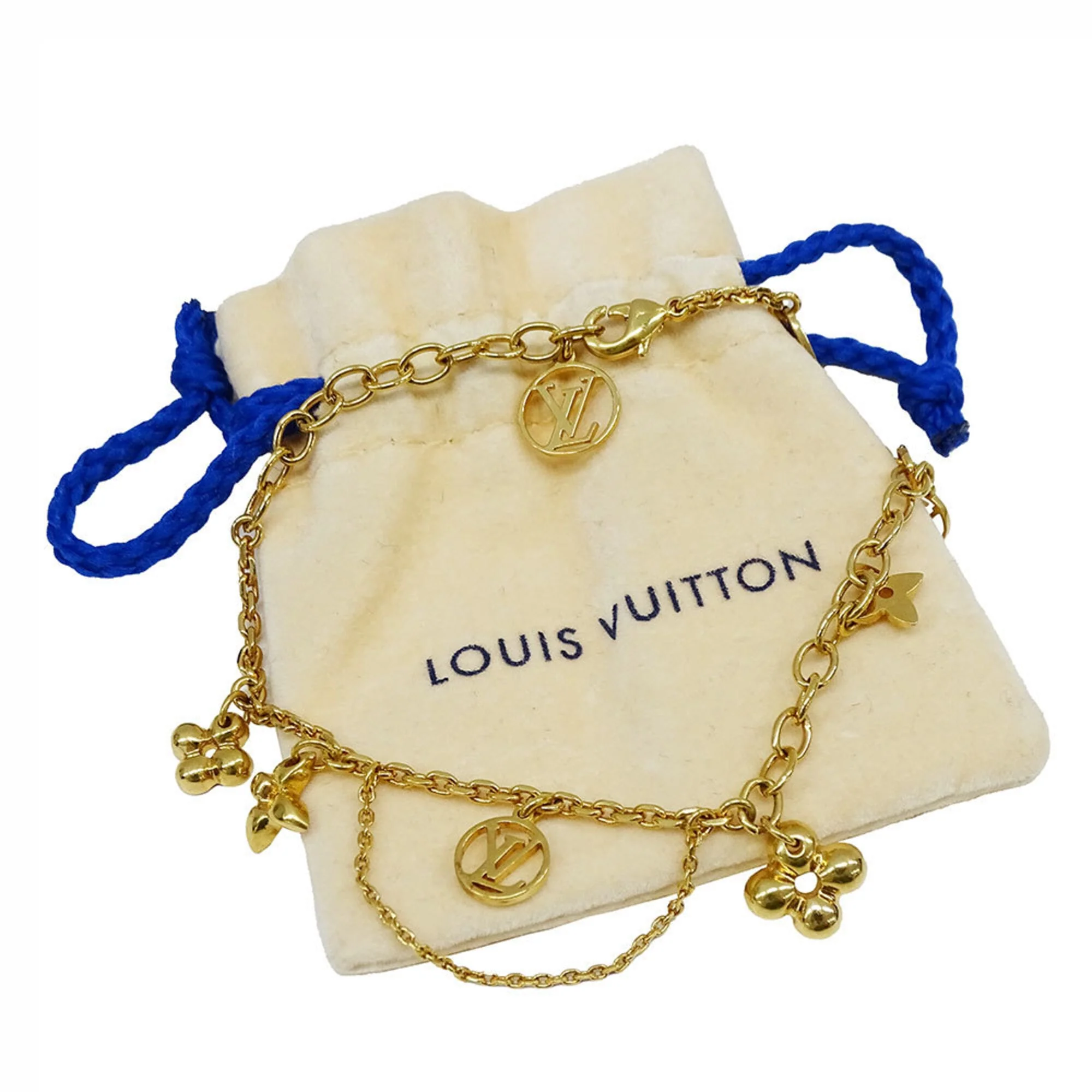 Charm Bracelet Gold Metal - Image 4
