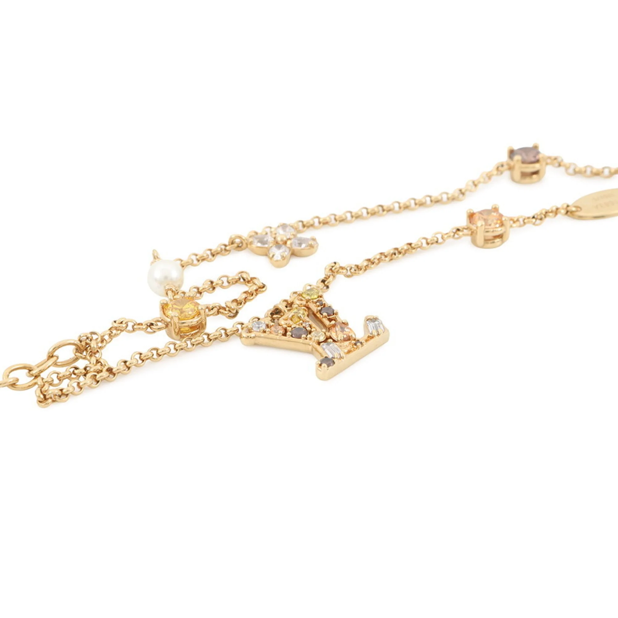 Charm Bracelet Metal and Rhinestone - Image 2