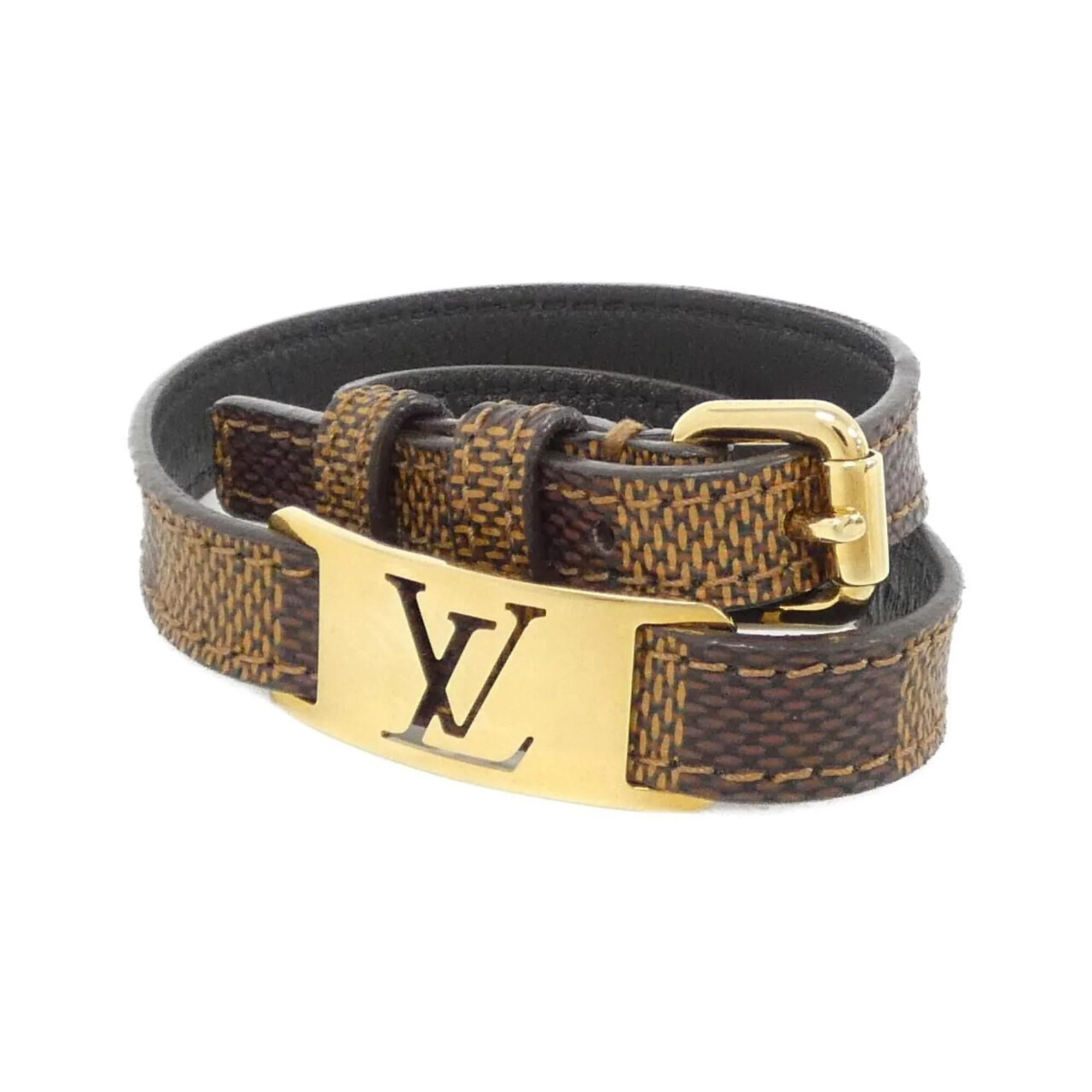 Damier Sign It Bracelet Canvas Ebene 19cm