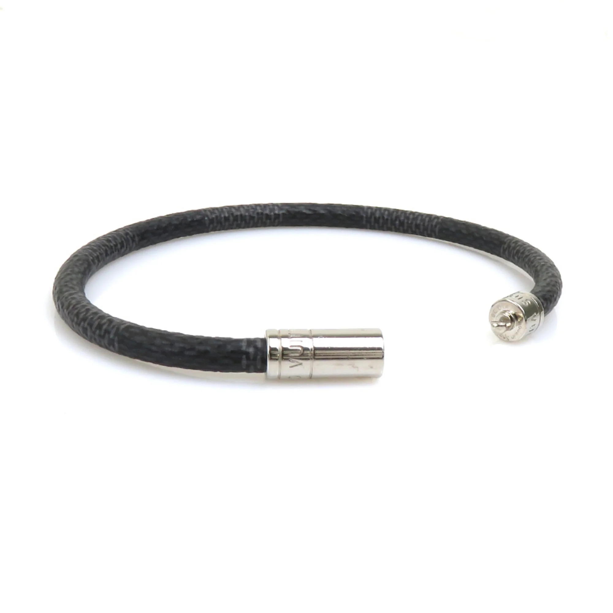 Keep It Bracelet Damier Graphite and Metal - Image 5