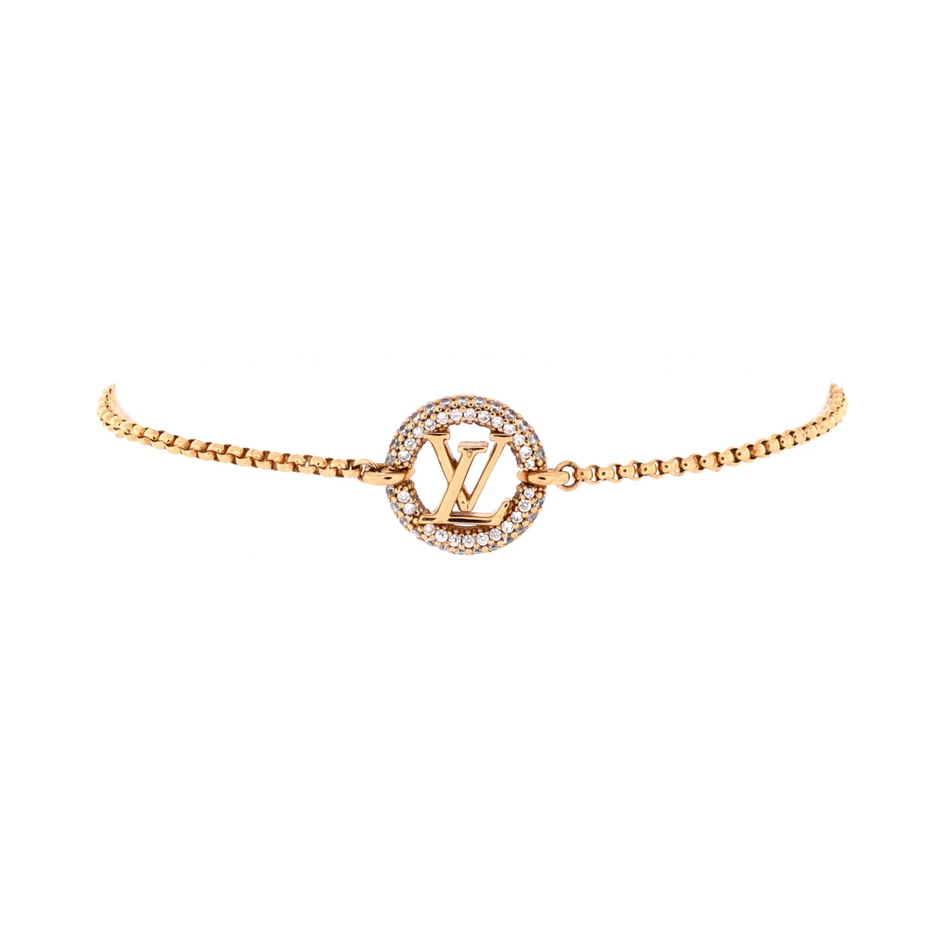 Louise By Night Bracelet Metal with Crystals