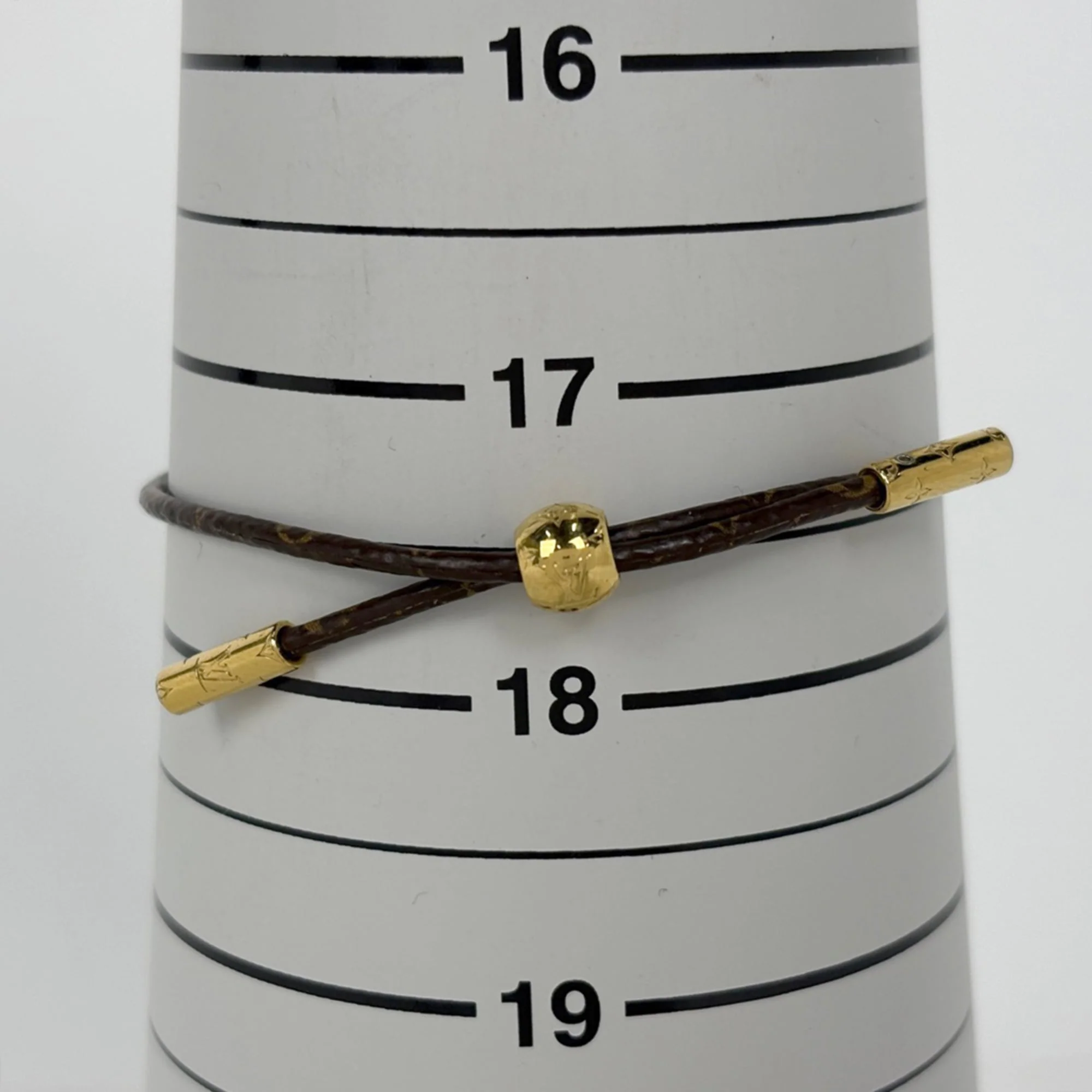 Monogram Bracelet Brown - Image 5