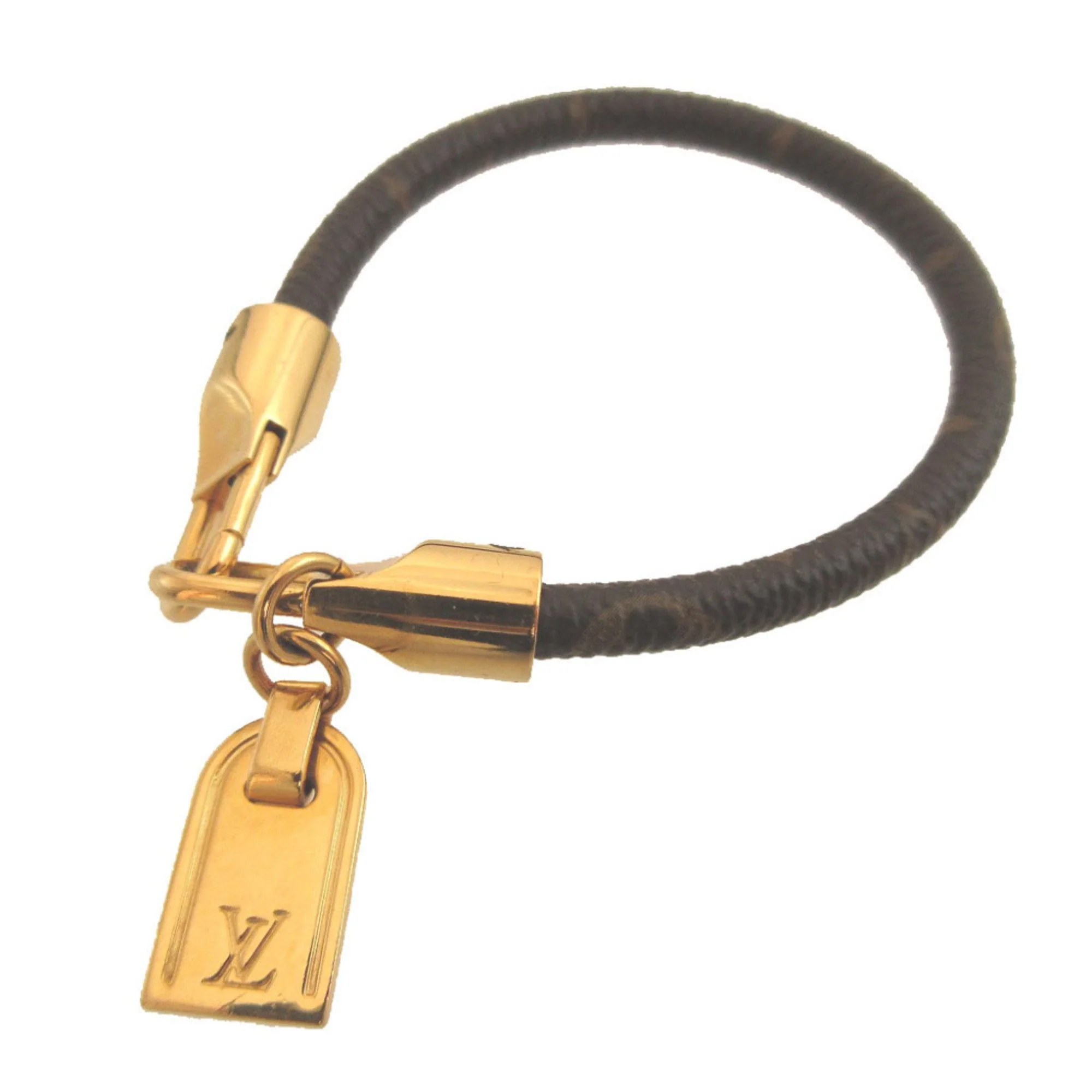 Monogram Bracelet Brown and Gold