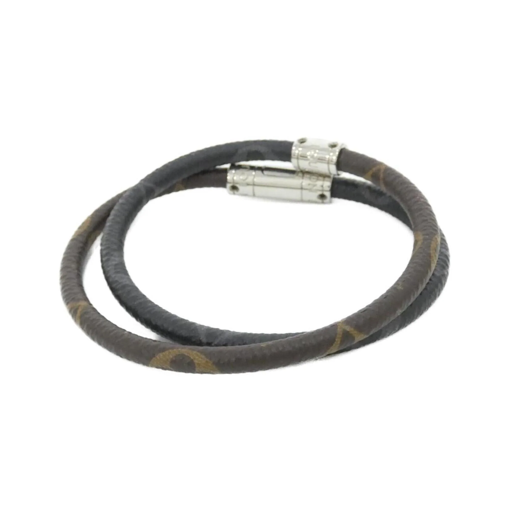 Monogram Eclipse Keep It Bracelet Canvas Black and Marron - Image 2