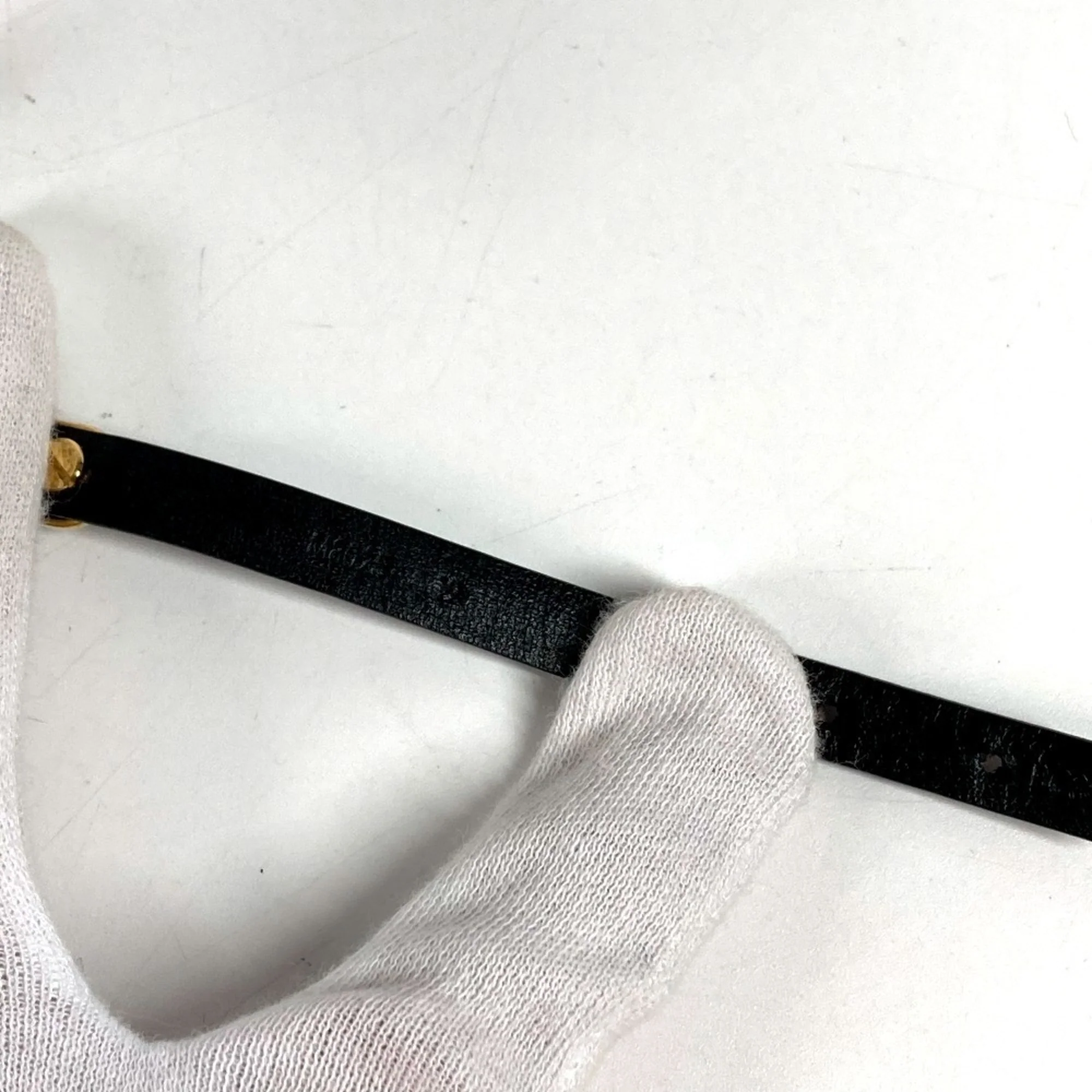 Monogram Flower Bangle Leather Bracelet - Image 6