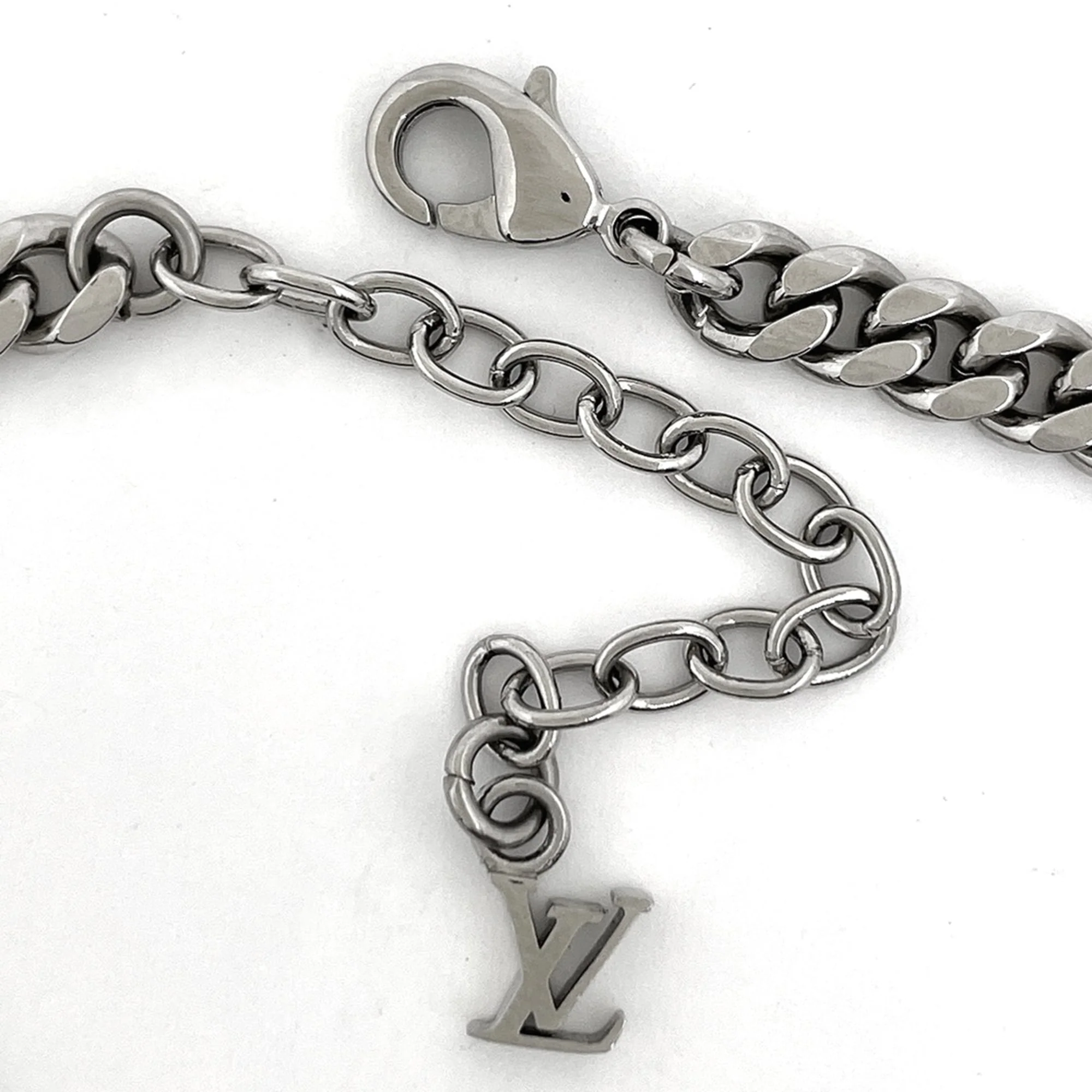 Monogram Low Bracelet Metal Silver - Image 3