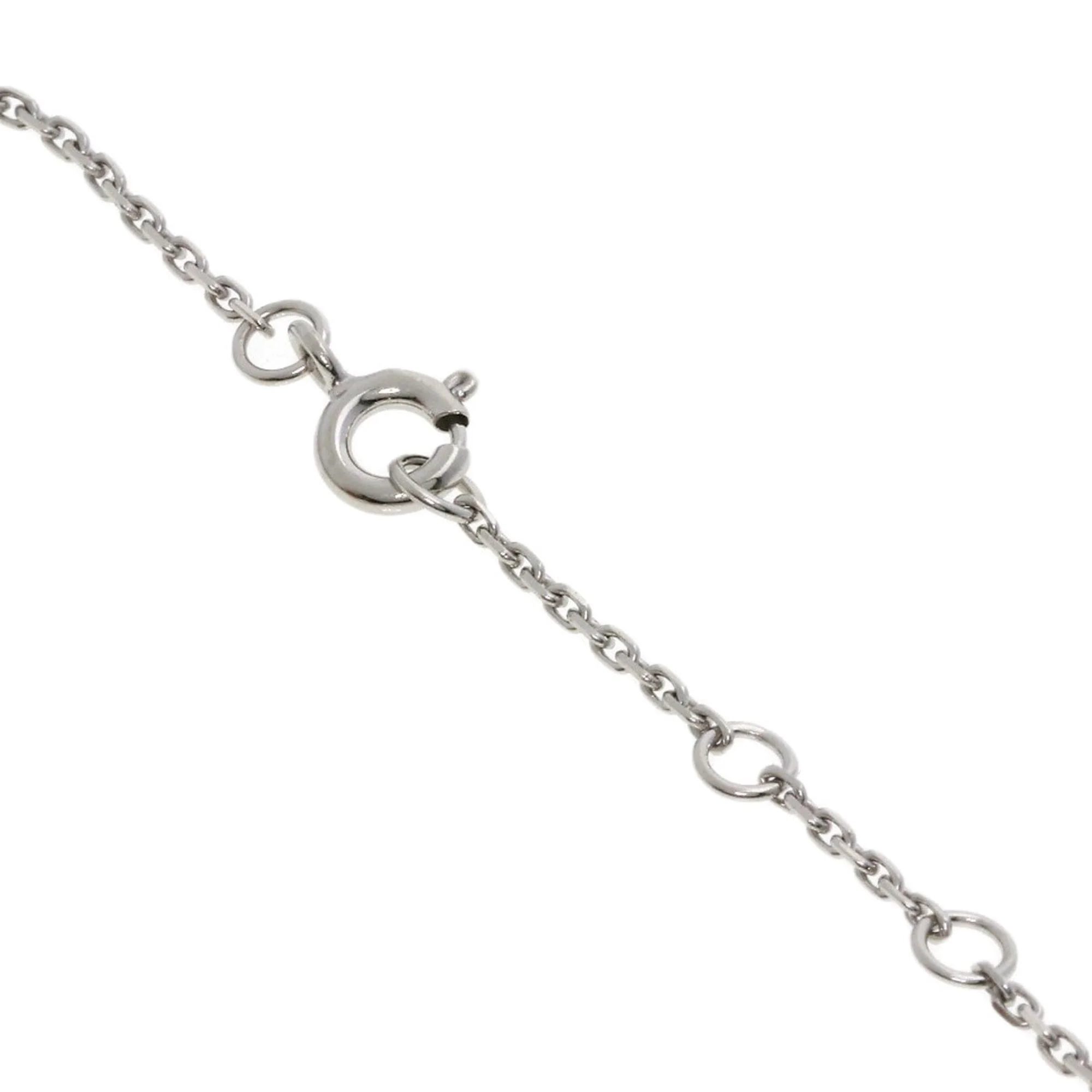 Saint-Nacre Bracelet 18K White Gold with Pink Opal and Diamond - Image 4
