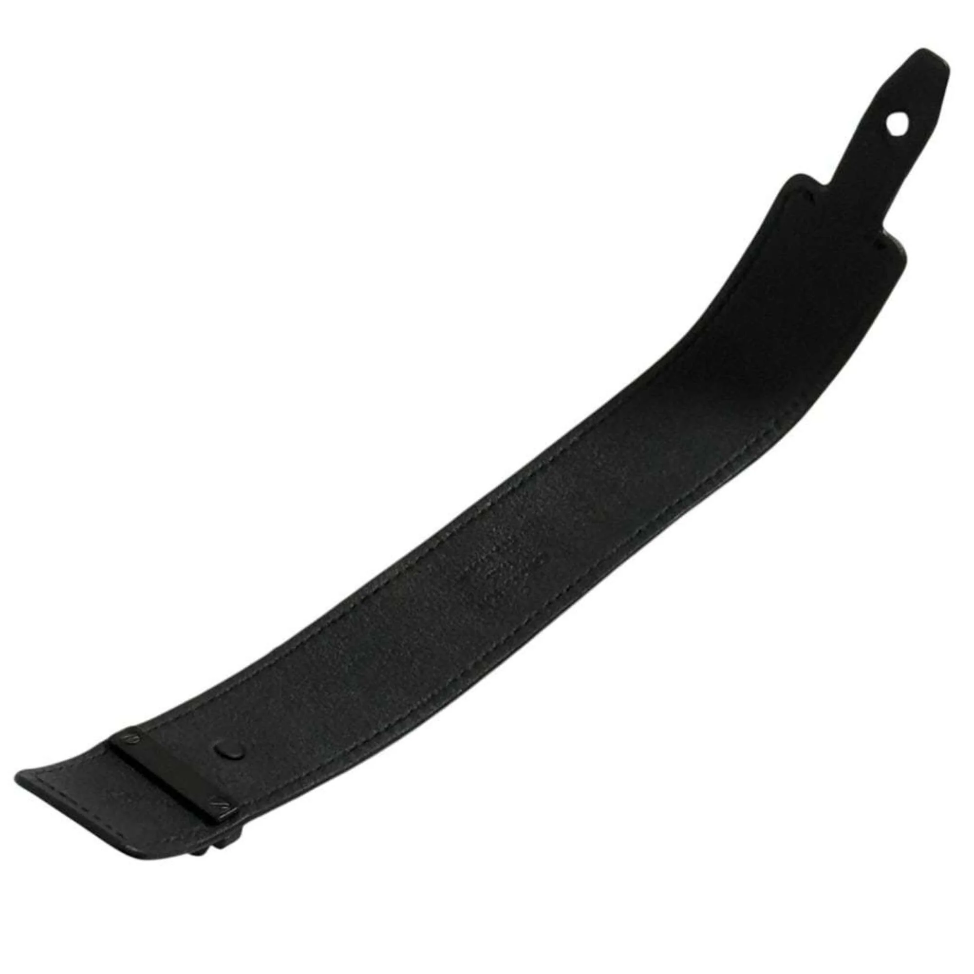 Wide Bracelet Leather Black - Image 5