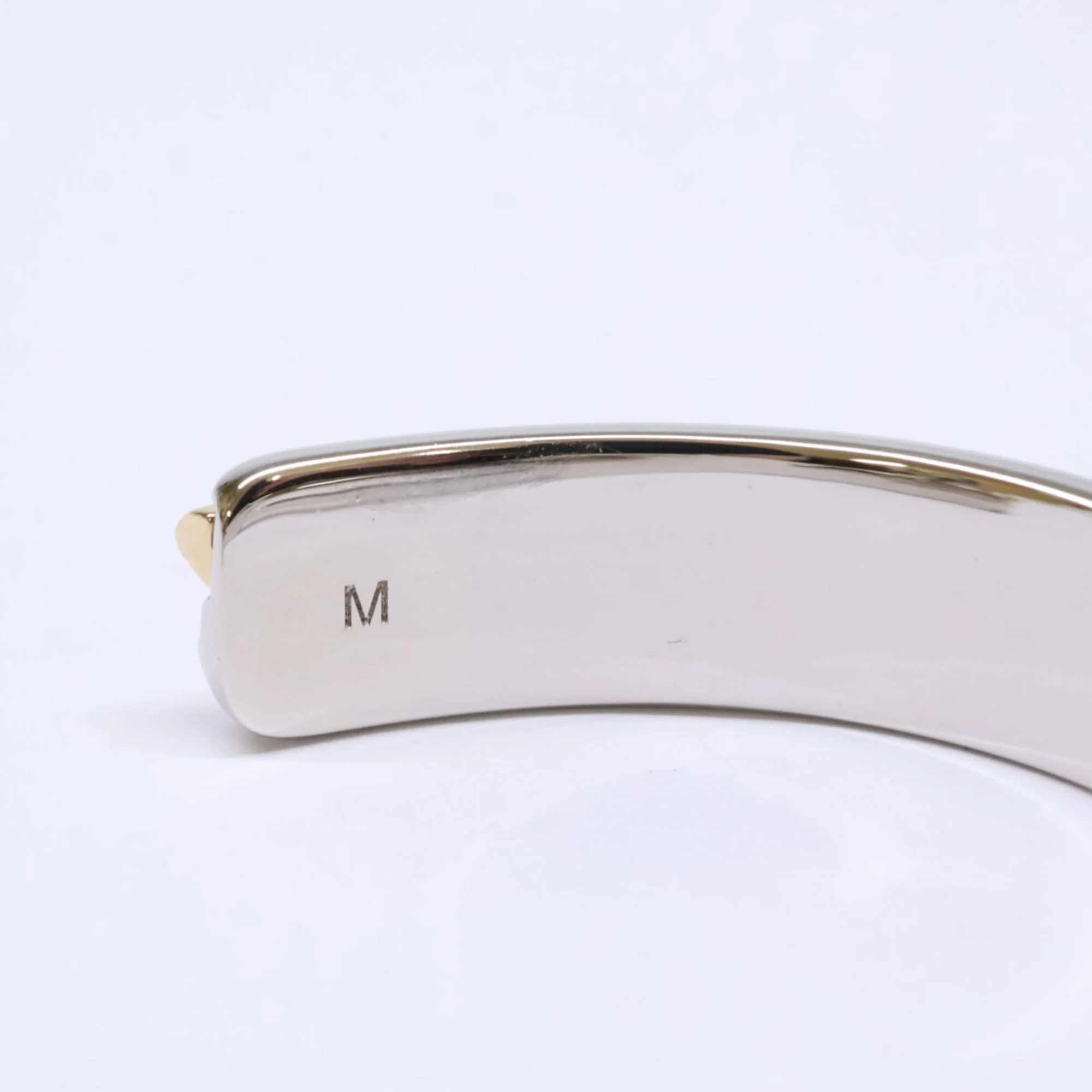 Bangle Gold and Silver Metal Bracelet - Image 7