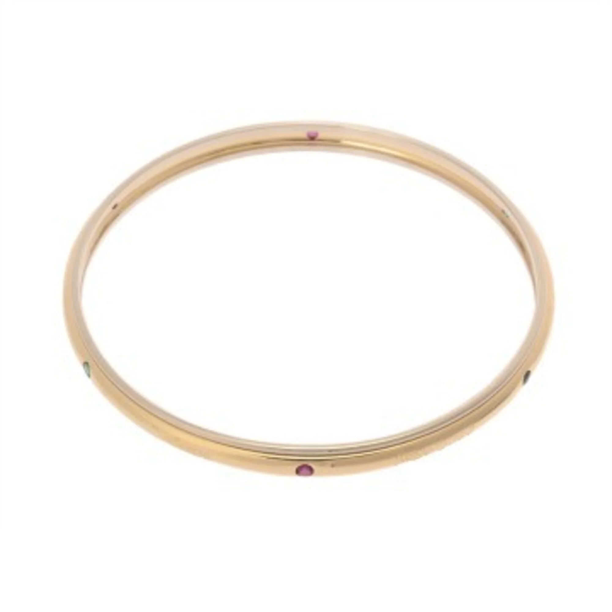 Bracelet 18K White Gold and 18K Yellow Gold with Emerald