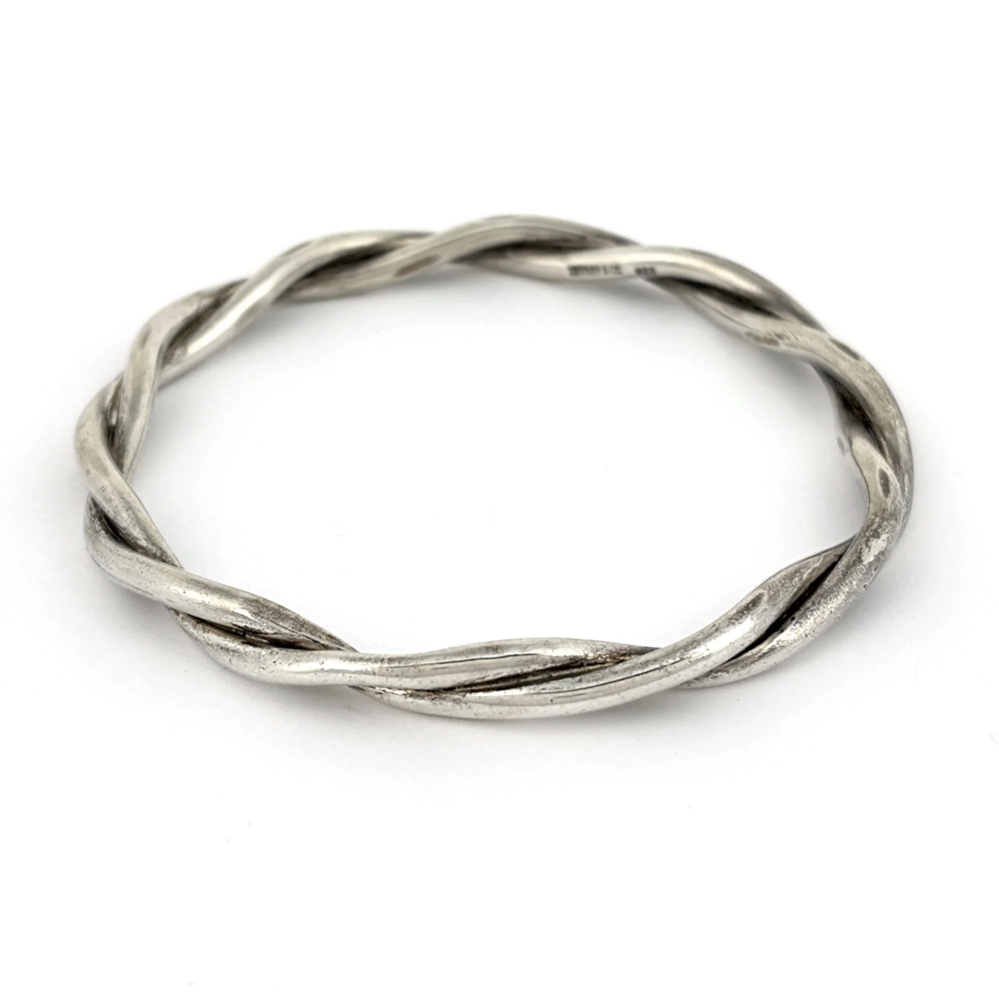 Bangle Sterling Silver Bracelet - Image 2