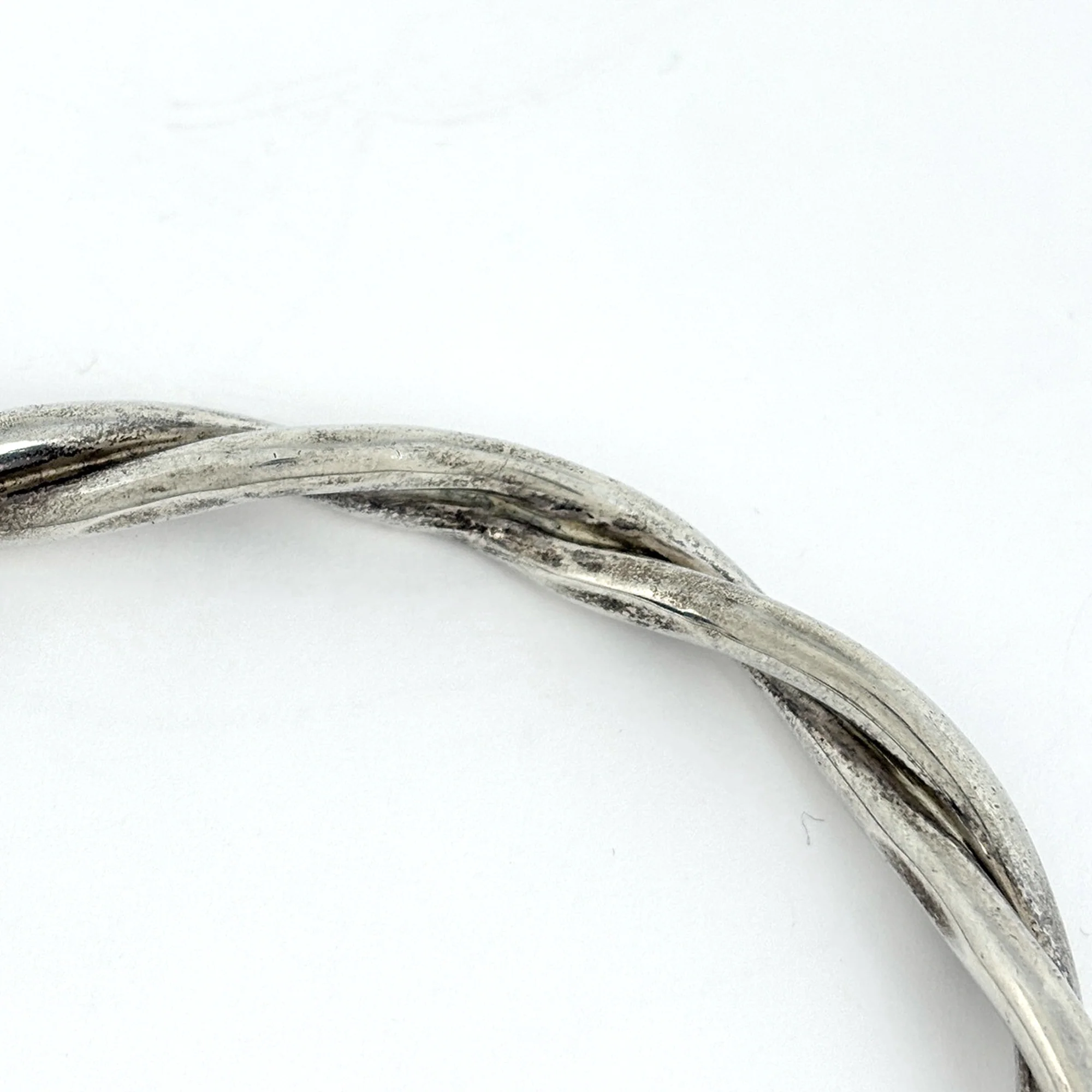 Bangle Sterling Silver Bracelet - Image 4