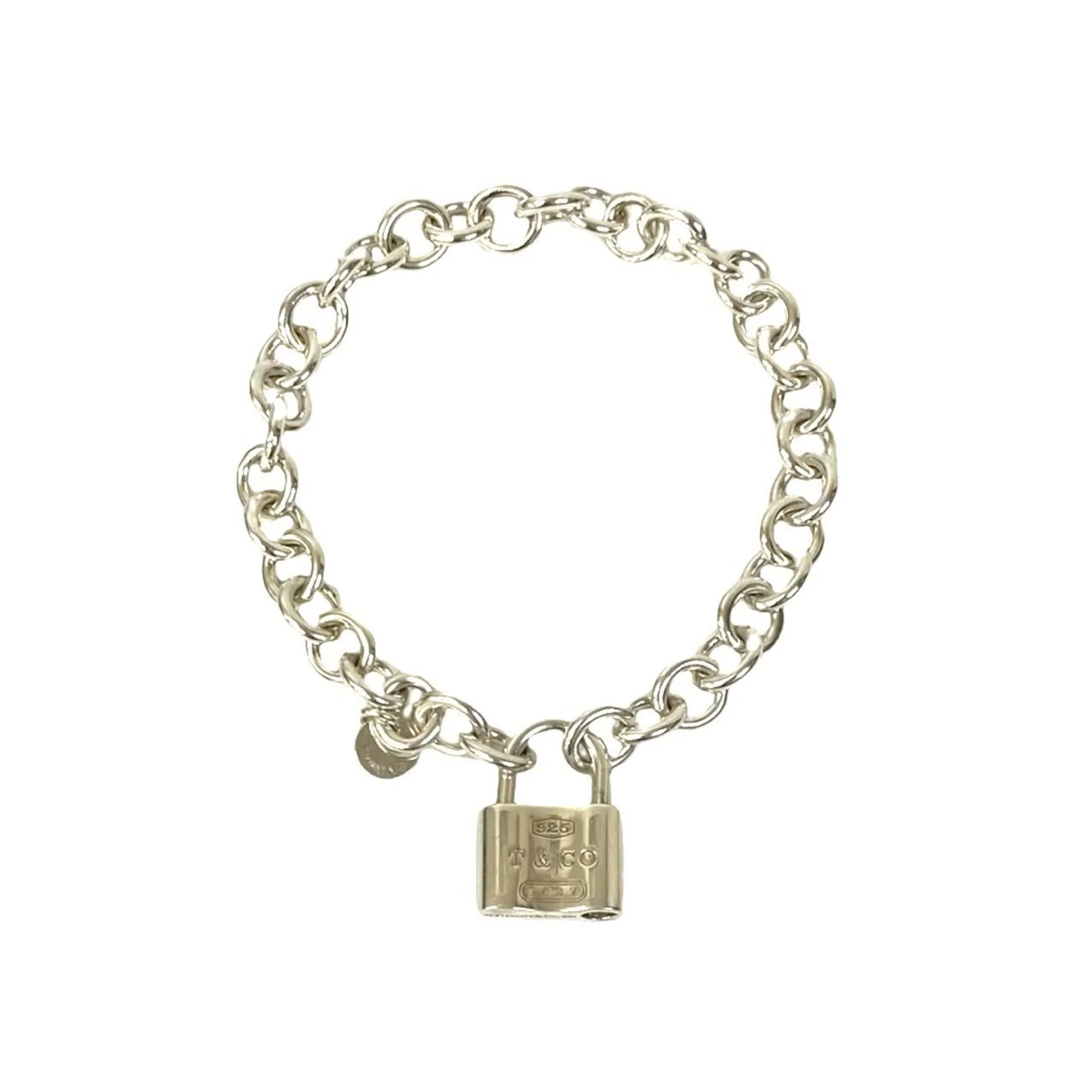 Cadena Lock Bracelet Sterling Silver