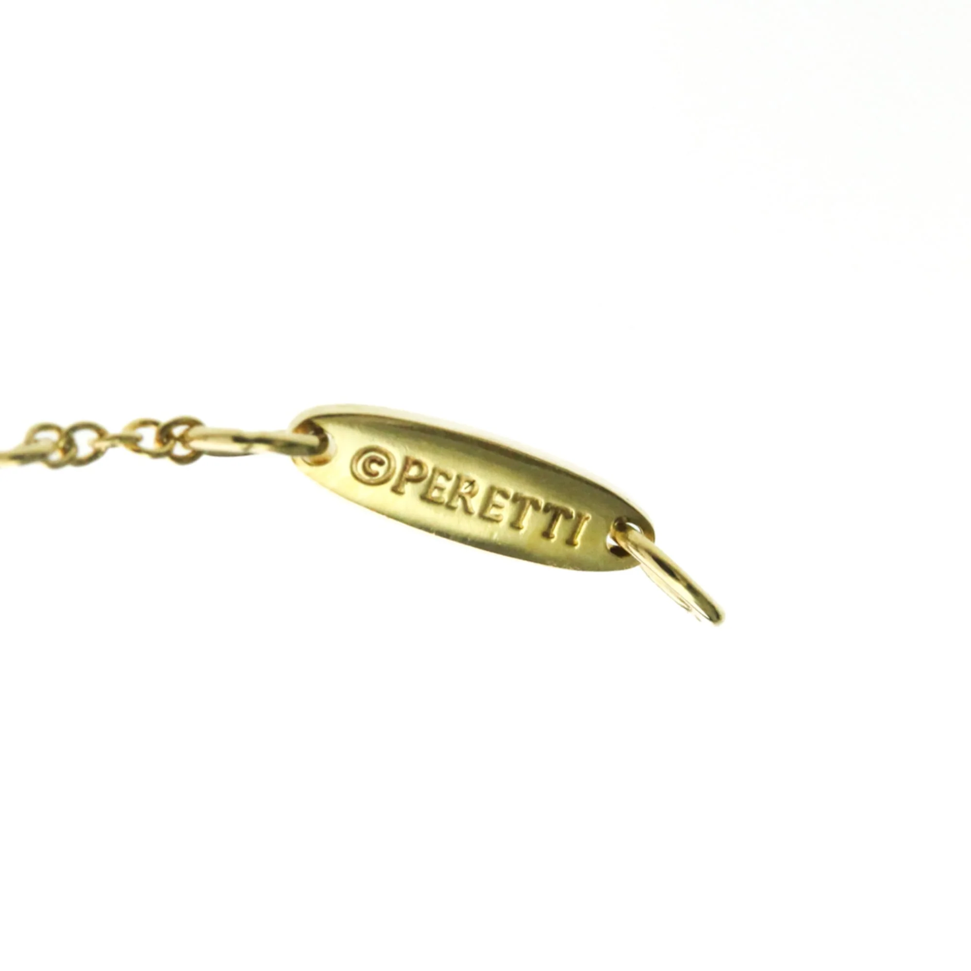Elsa Peretti Diamonds By The Yard Pendant Necklace 18K Yellow Gold - Image 7