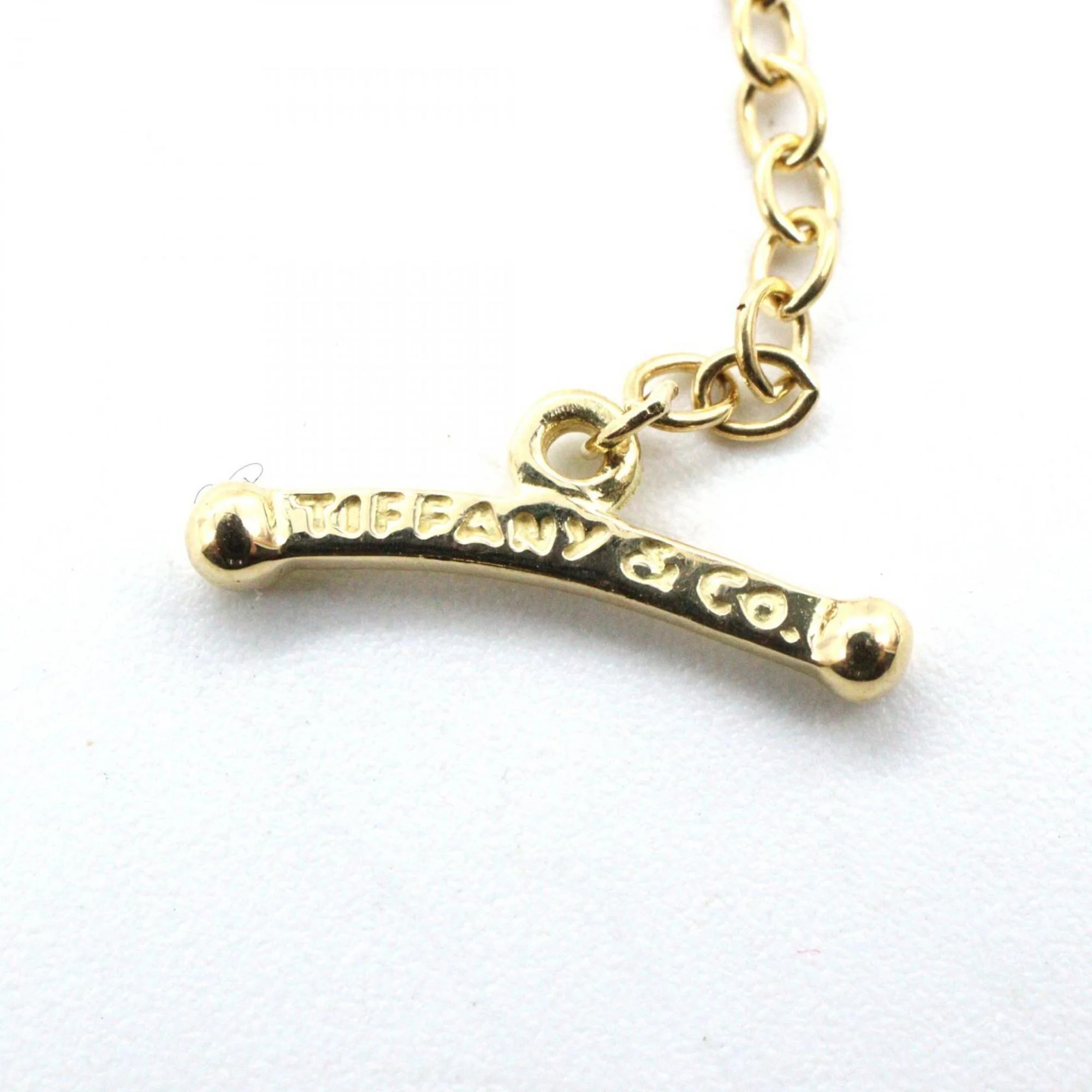 Elsa Peretti Diamonds By The Yard Pendant Necklace 18K Yellow Gold - Image 4