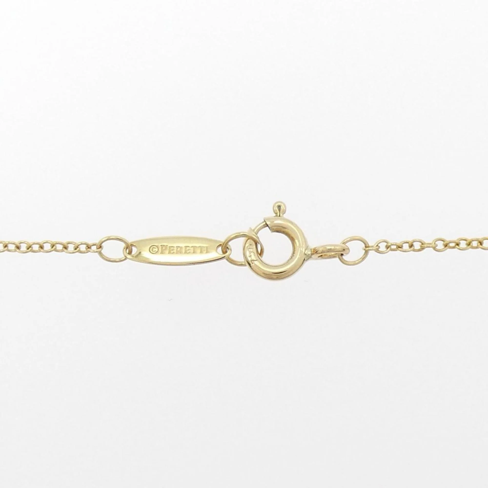 Elsa Peretti Diamonds By The Yard Pendant Necklace 18K Yellow Gold and Diamond - Image 4