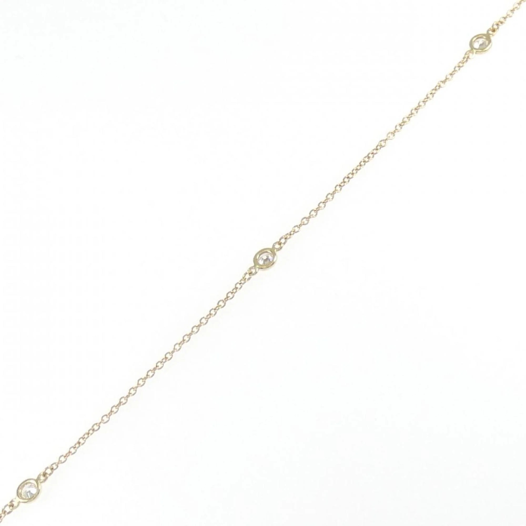 Elsa Peretti Diamonds By The Yard Pendant Necklace 18K Yellow Gold and Diamond - Image 2