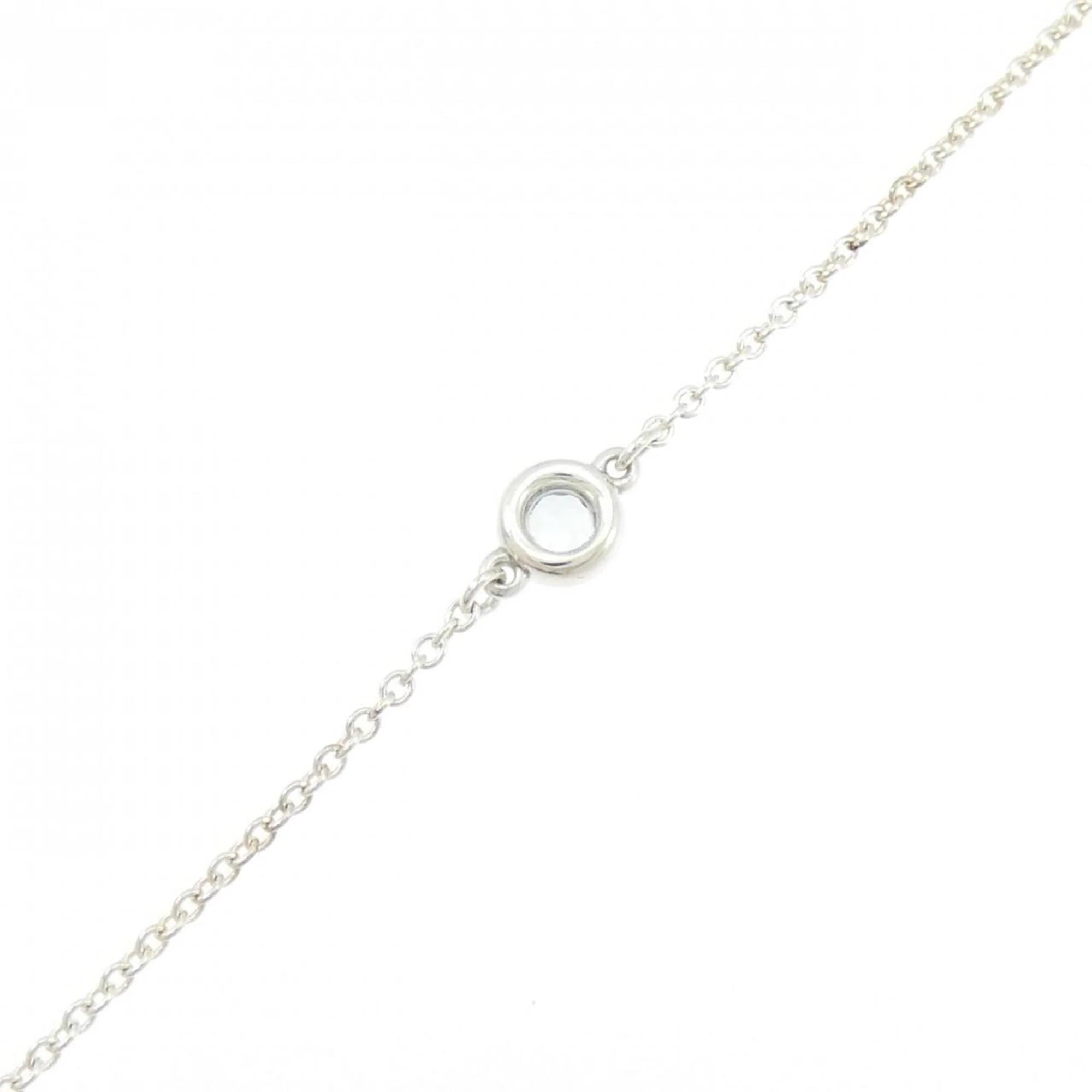 Elsa Peretti Diamonds By The Yard Pendant Necklace Sterling Silver - Image 2