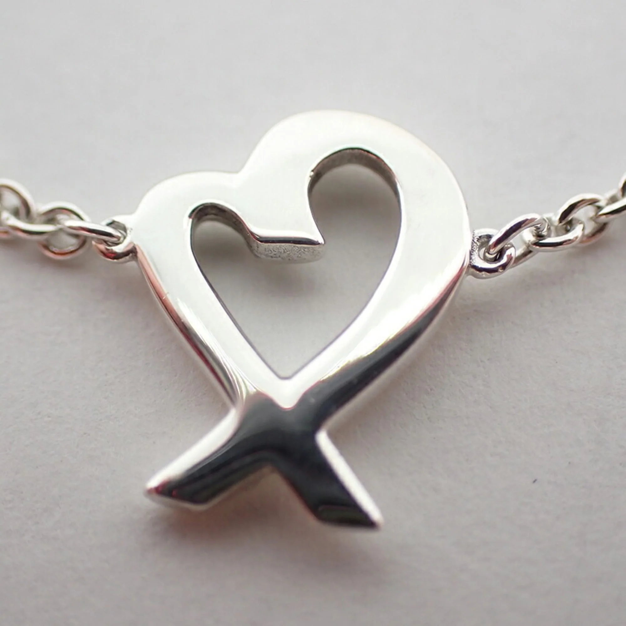 Loving Heart Bracelet Sterling Silver - Image 8