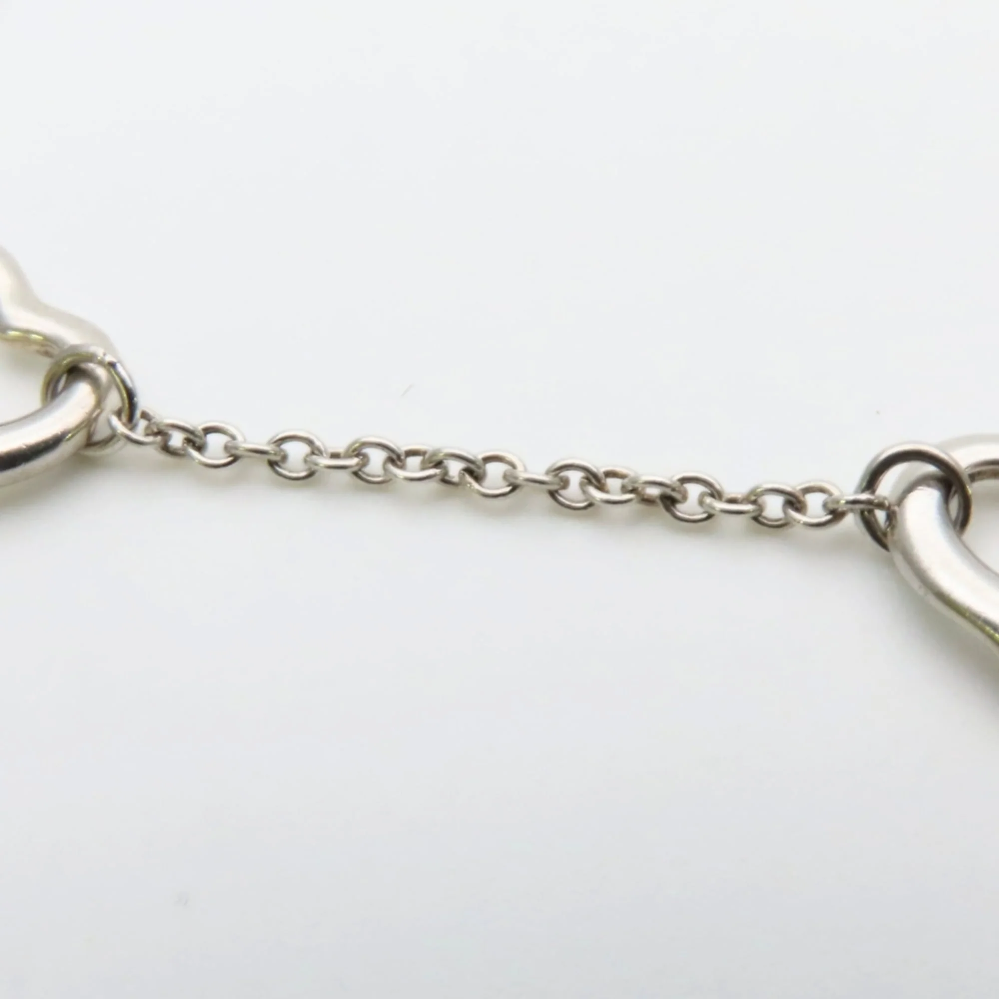 Open Heart Bracelet Sterling Silver - Image 4