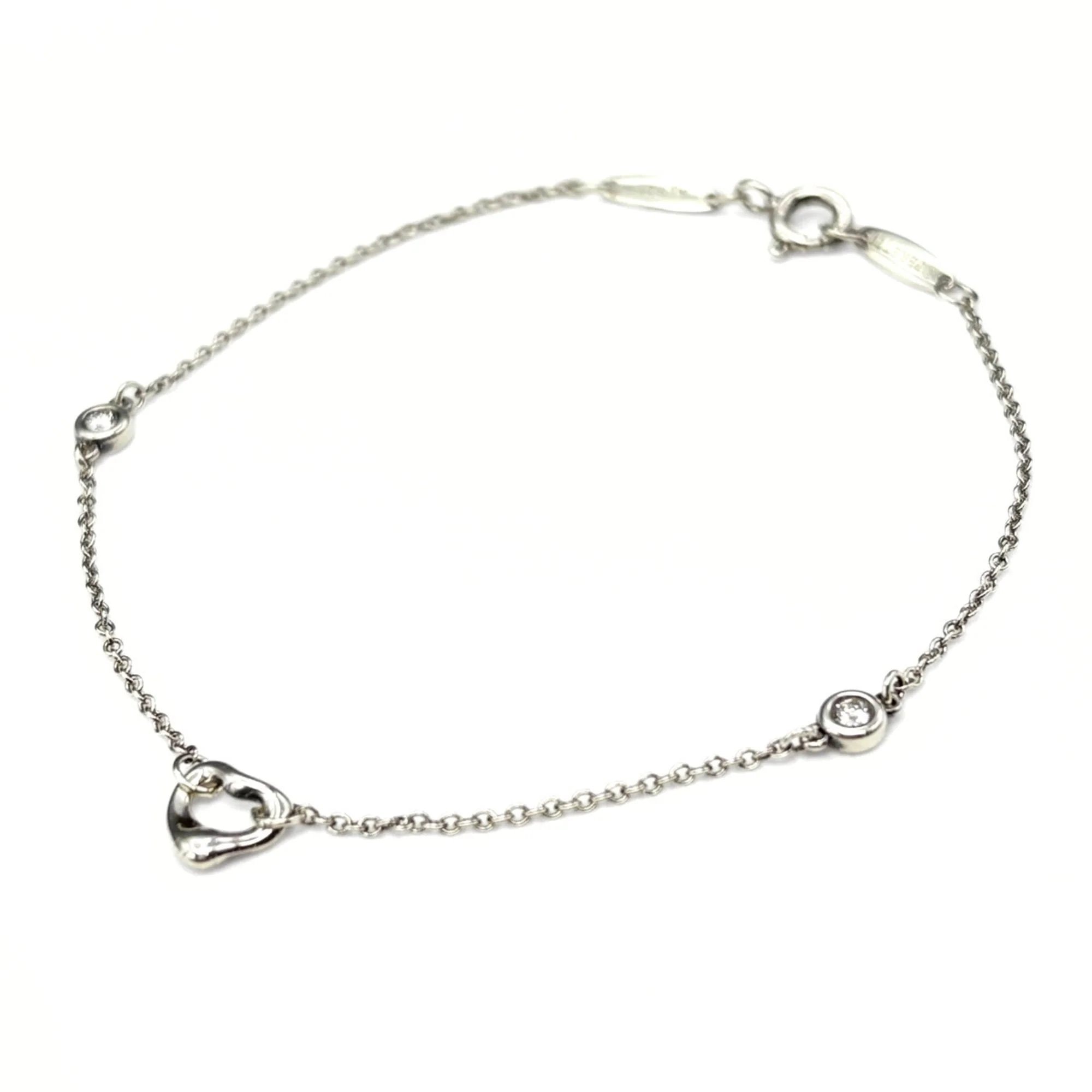 Open Heart Bracelet Sterling Silver