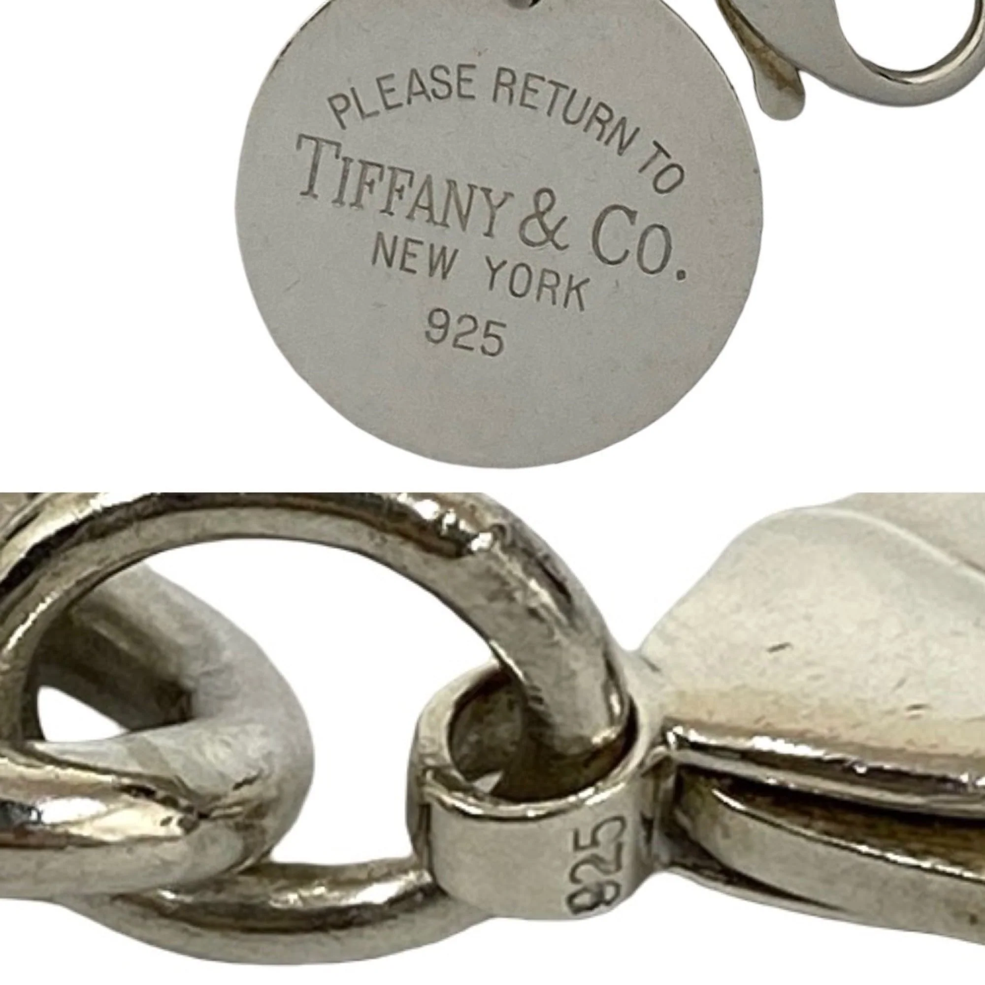 Round Tag Bracelet Sterling Silver - Image 3