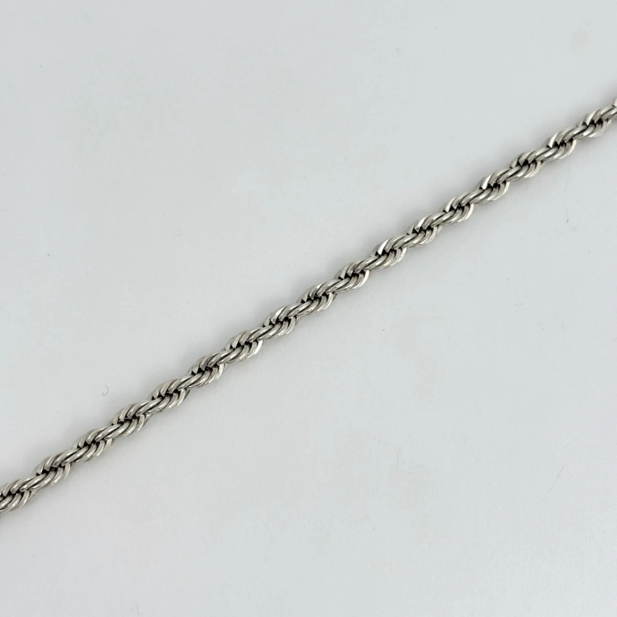 Twist Chain Bracelet Sterling Silver - Image 2