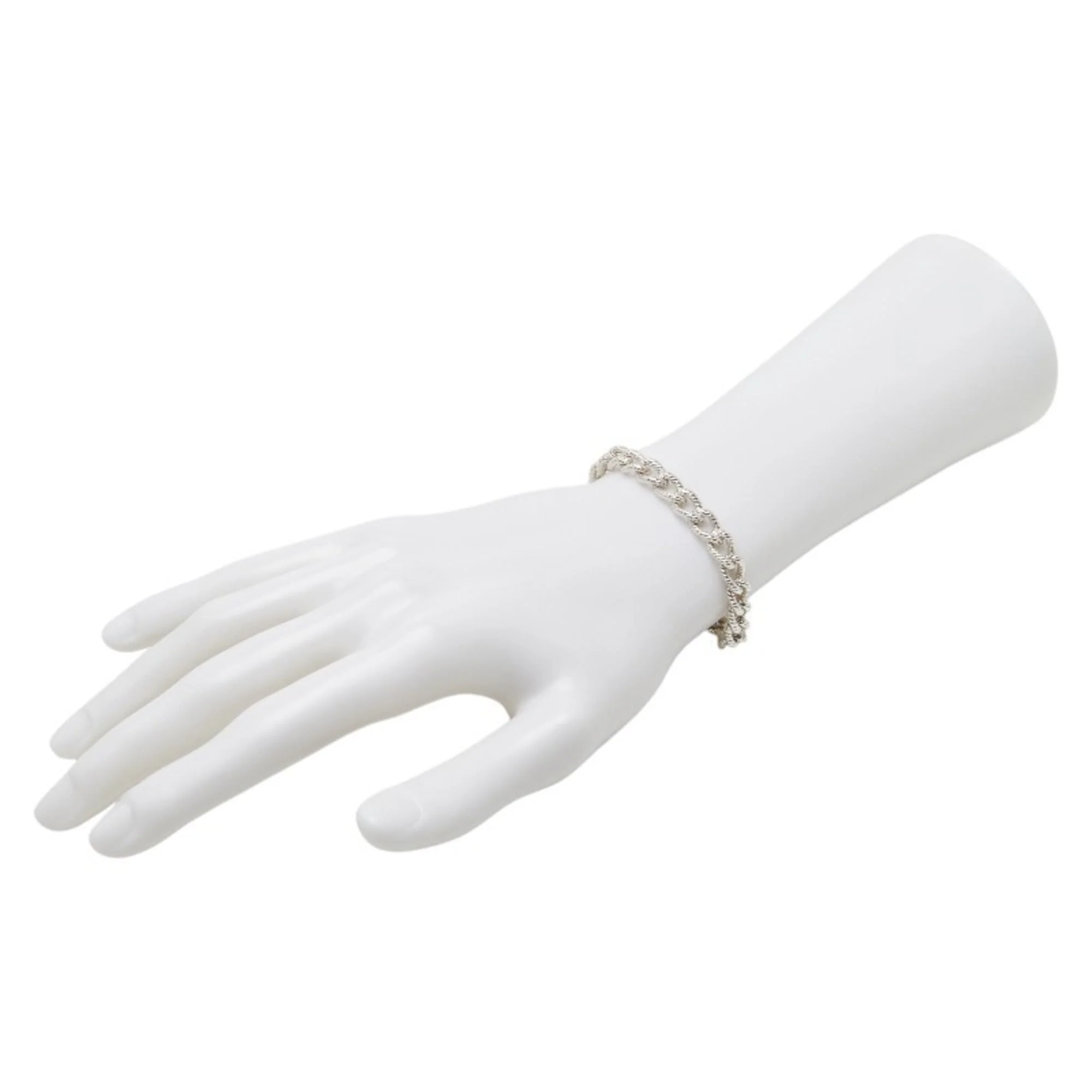 Twisted Rope Bracelet Sterling Silver - Image 8