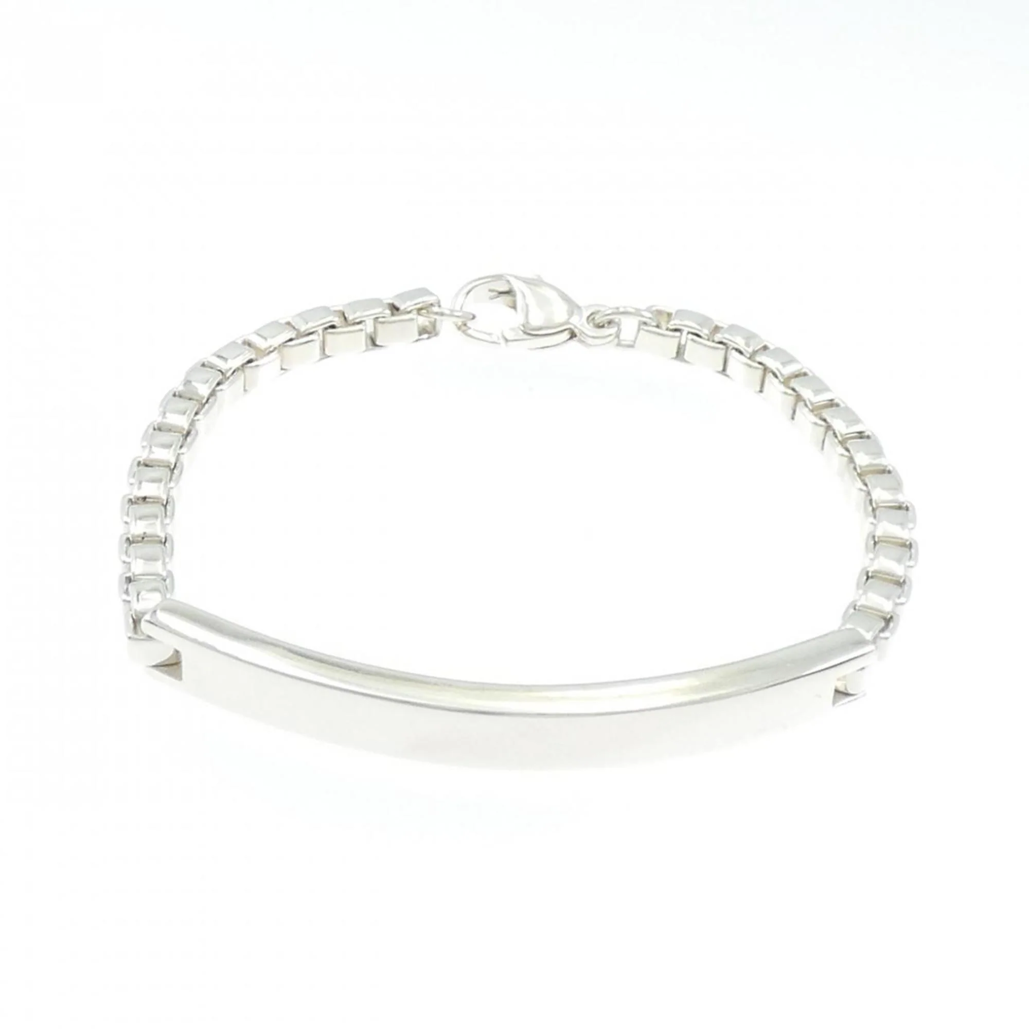 Venetian Link I.D. Bracelet Sterling Silver - Image 3