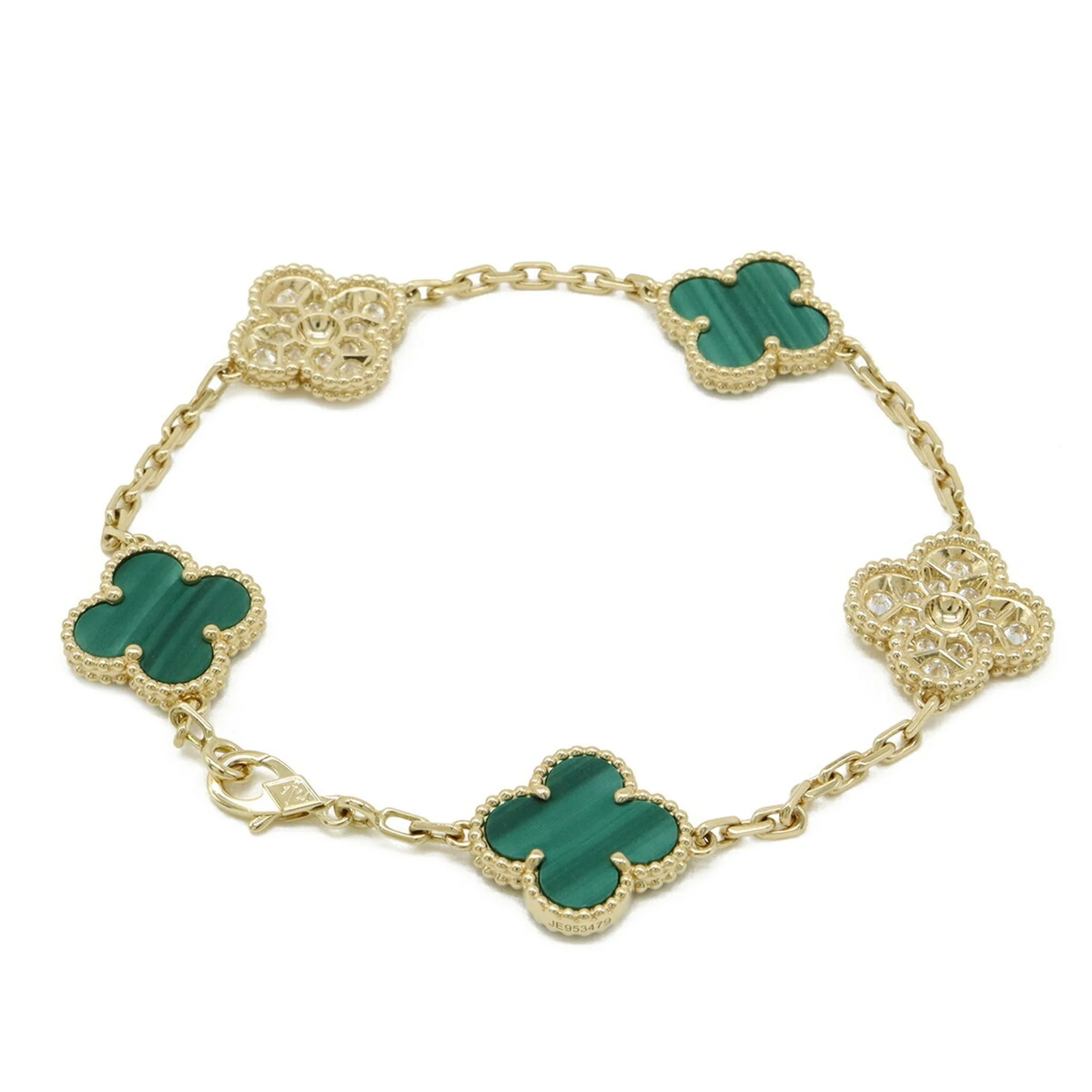 Alhambra Bracelet 18K Yellow Gold - Image 3