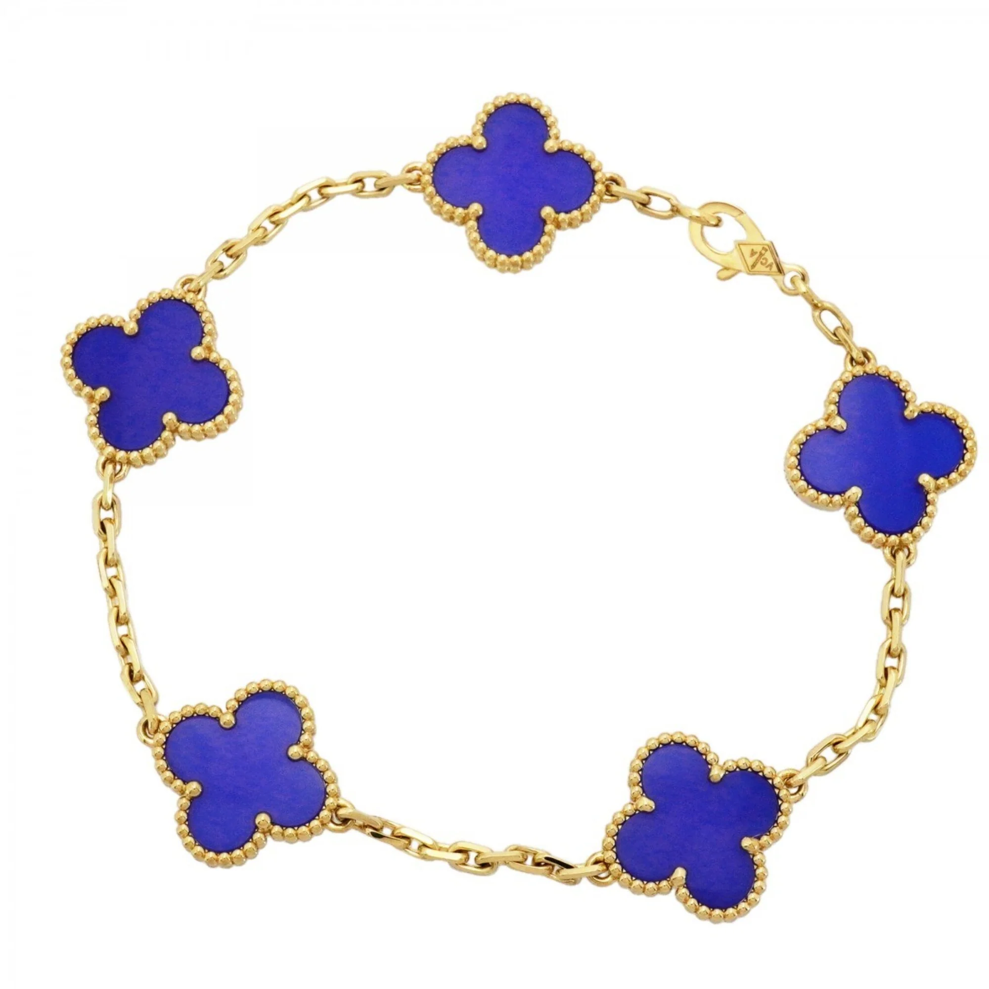 Alhambra Bracelet 18K Yellow Gold