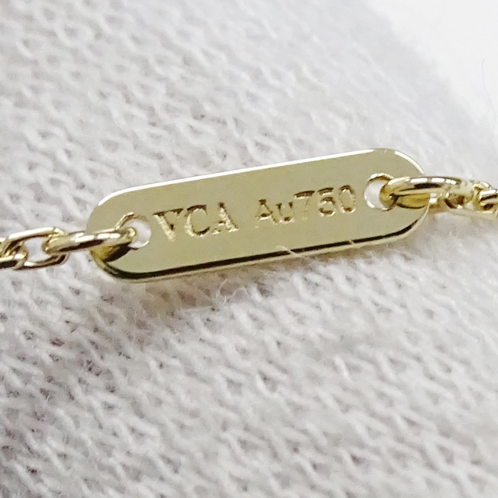 Frivole Bracelet 18K Yellow Gold Mini with Diamond - Image 6