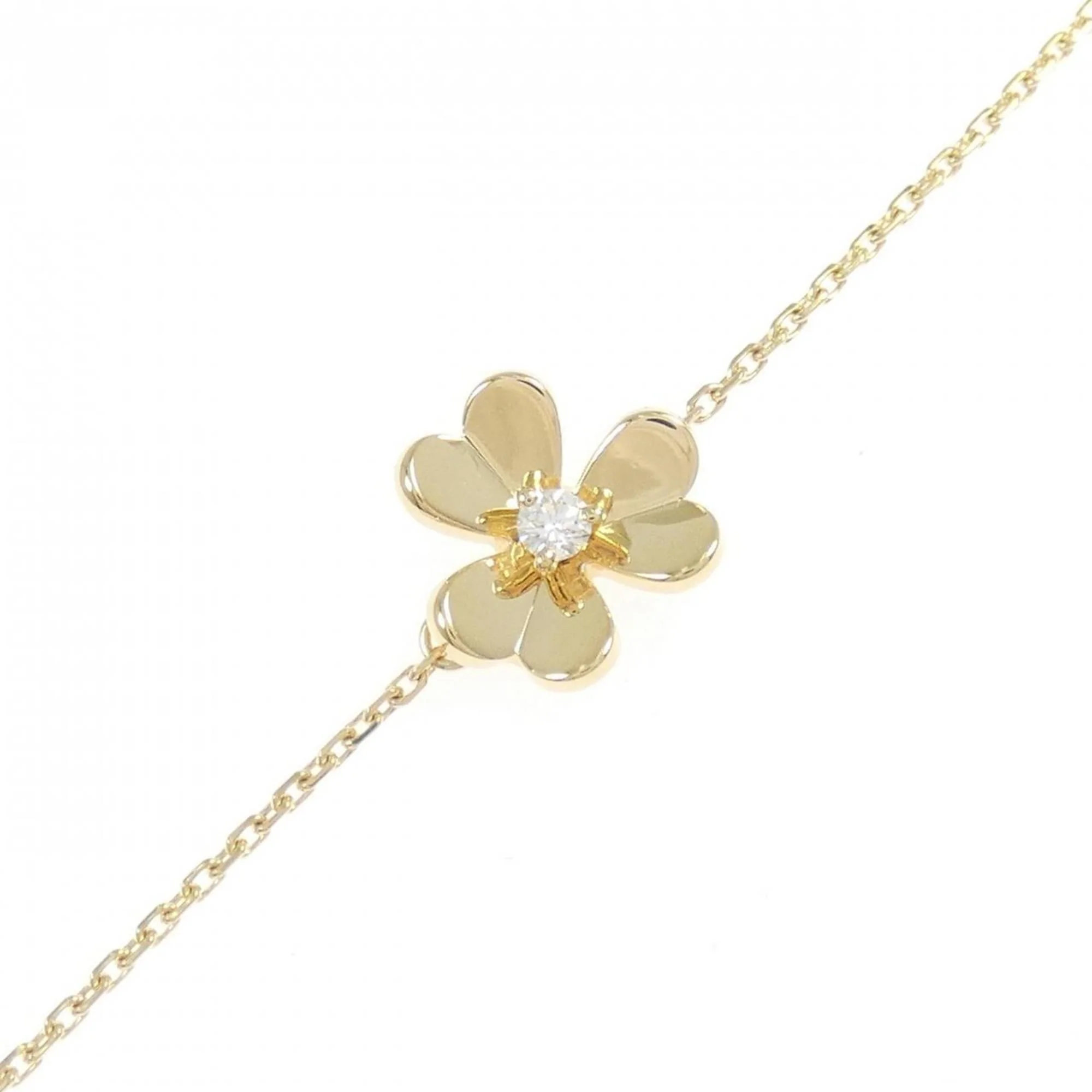Frivole Bracelet 18K Yellow Gold with Diamond Mini