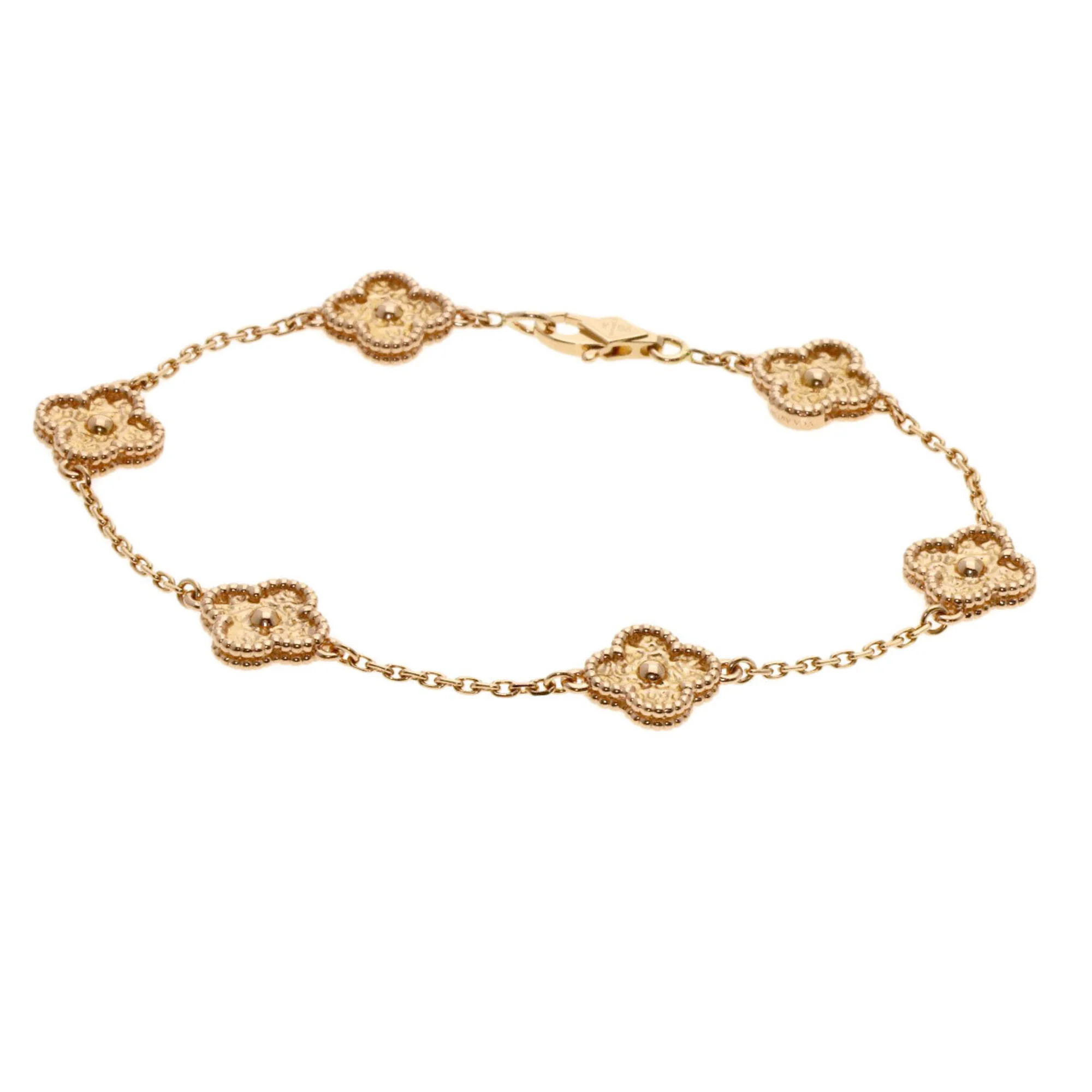Sweet Alhambra Bracelet 18K Rose Gold