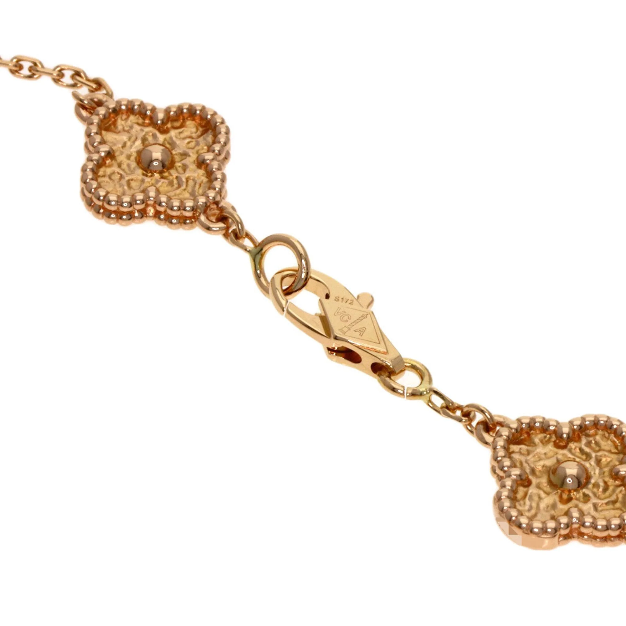 Sweet Alhambra Bracelet 18K Rose Gold - Image 5