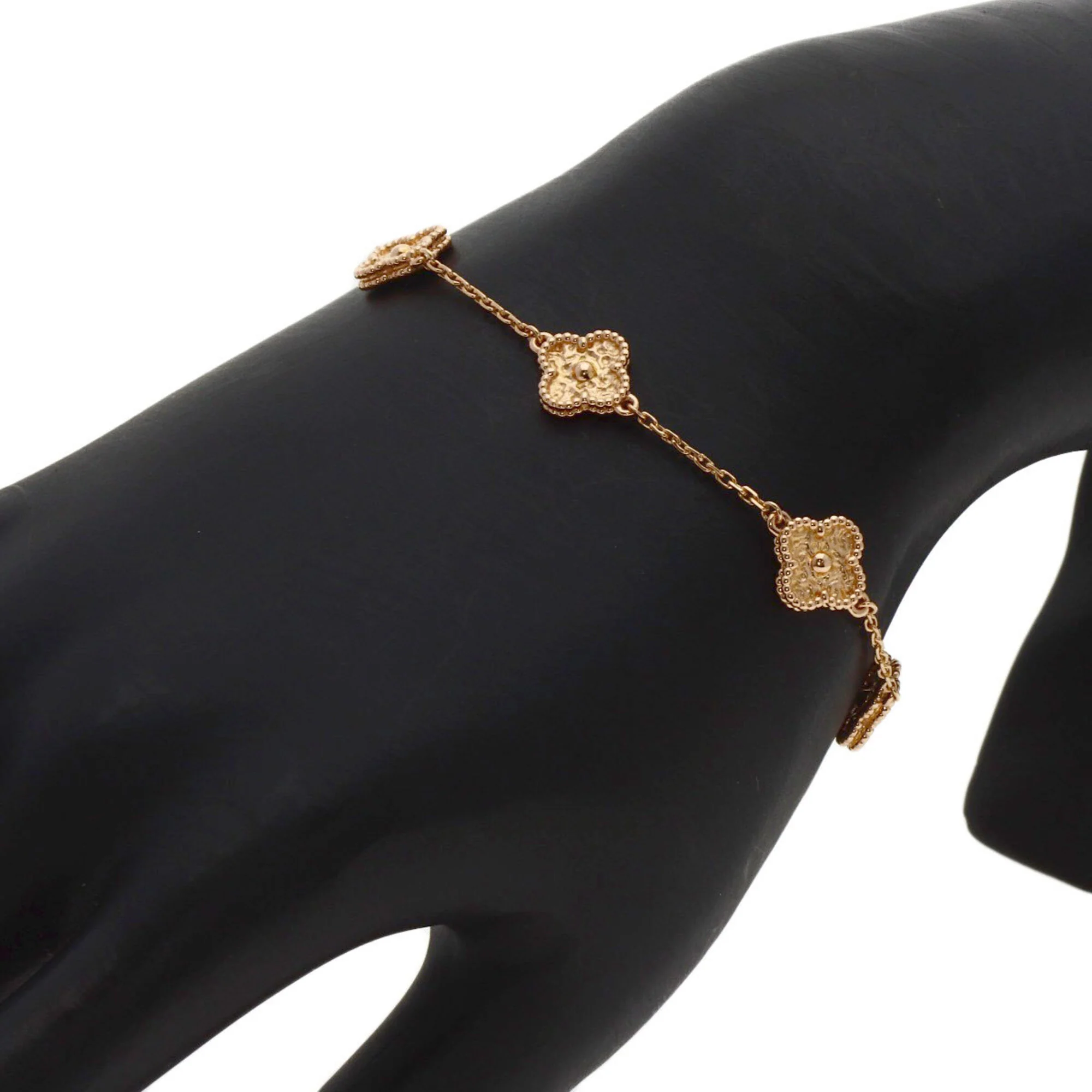 Sweet Alhambra Bracelet 18K Rose Gold - Image 6