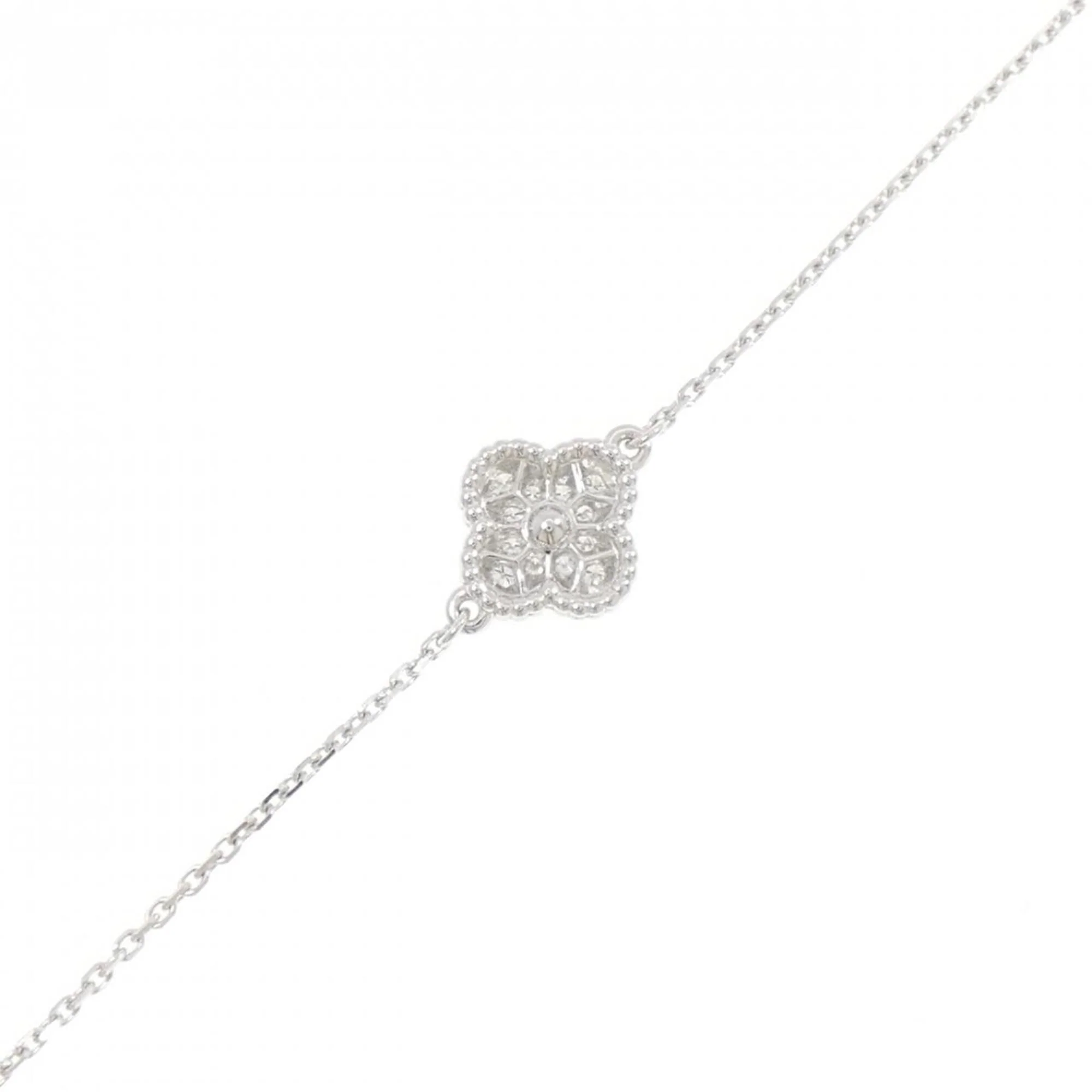 Sweet Alhambra Bracelet 18K White Gold - Image 2