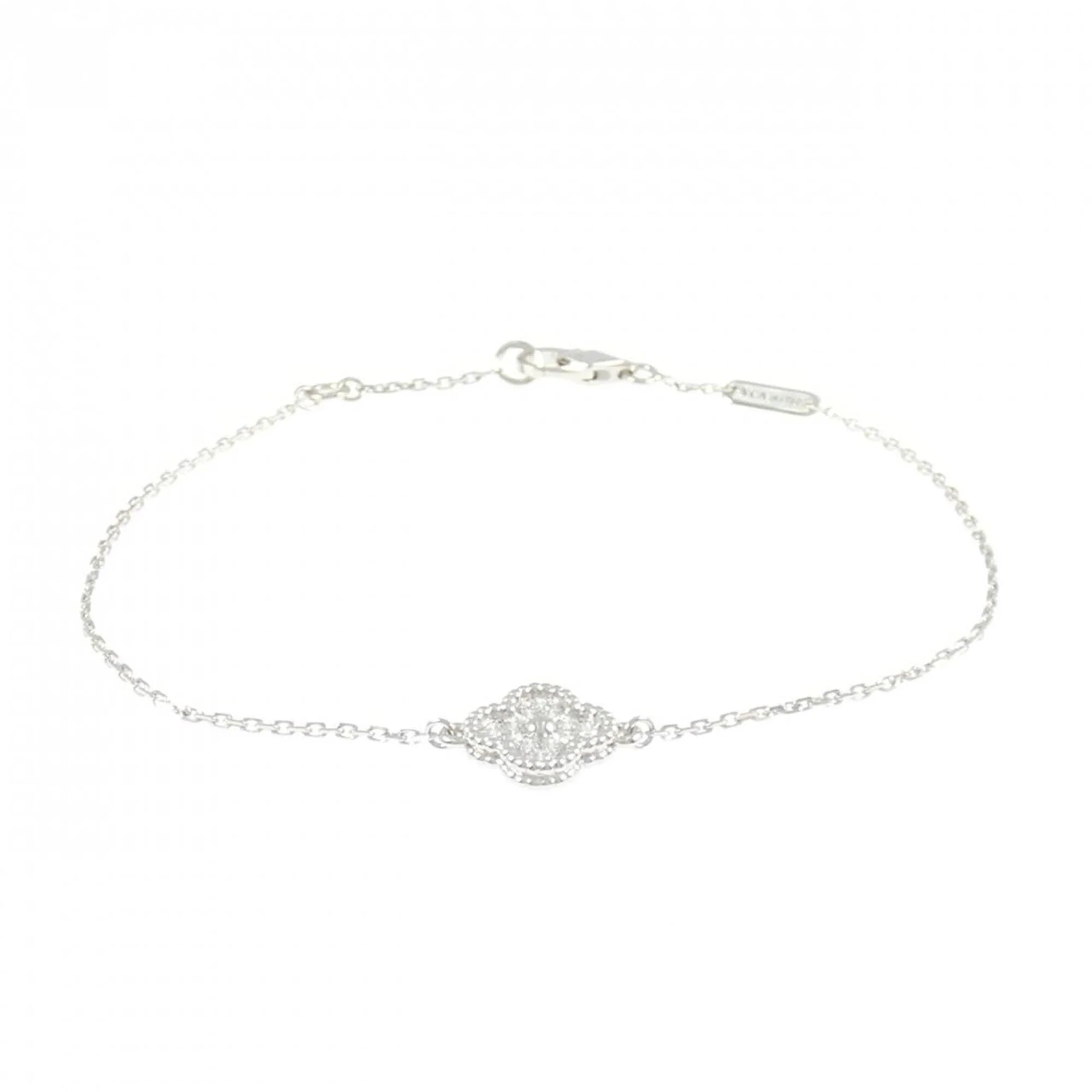 Sweet Alhambra Bracelet 18K White Gold - Image 3