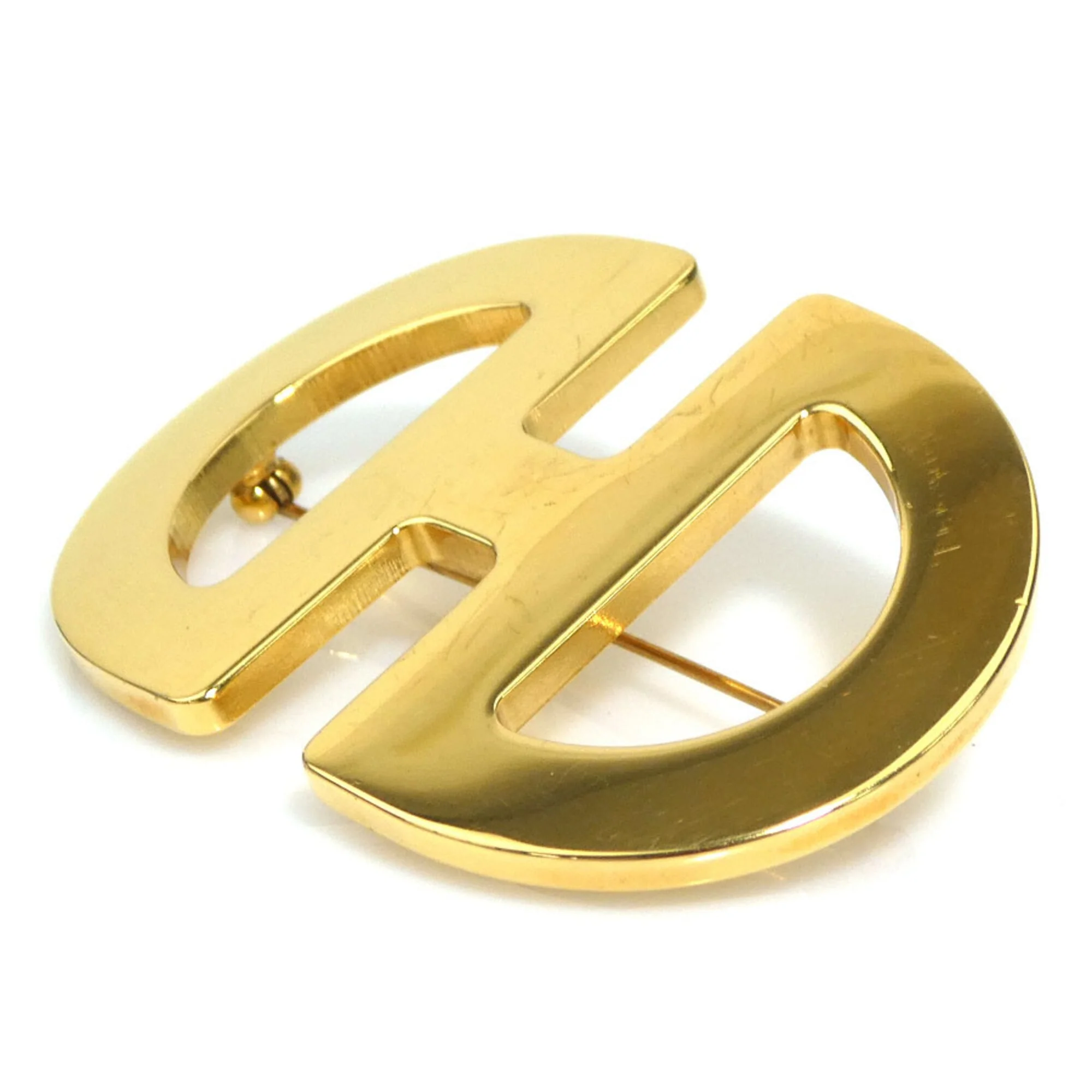 Brooch Metal Gold - Image 3