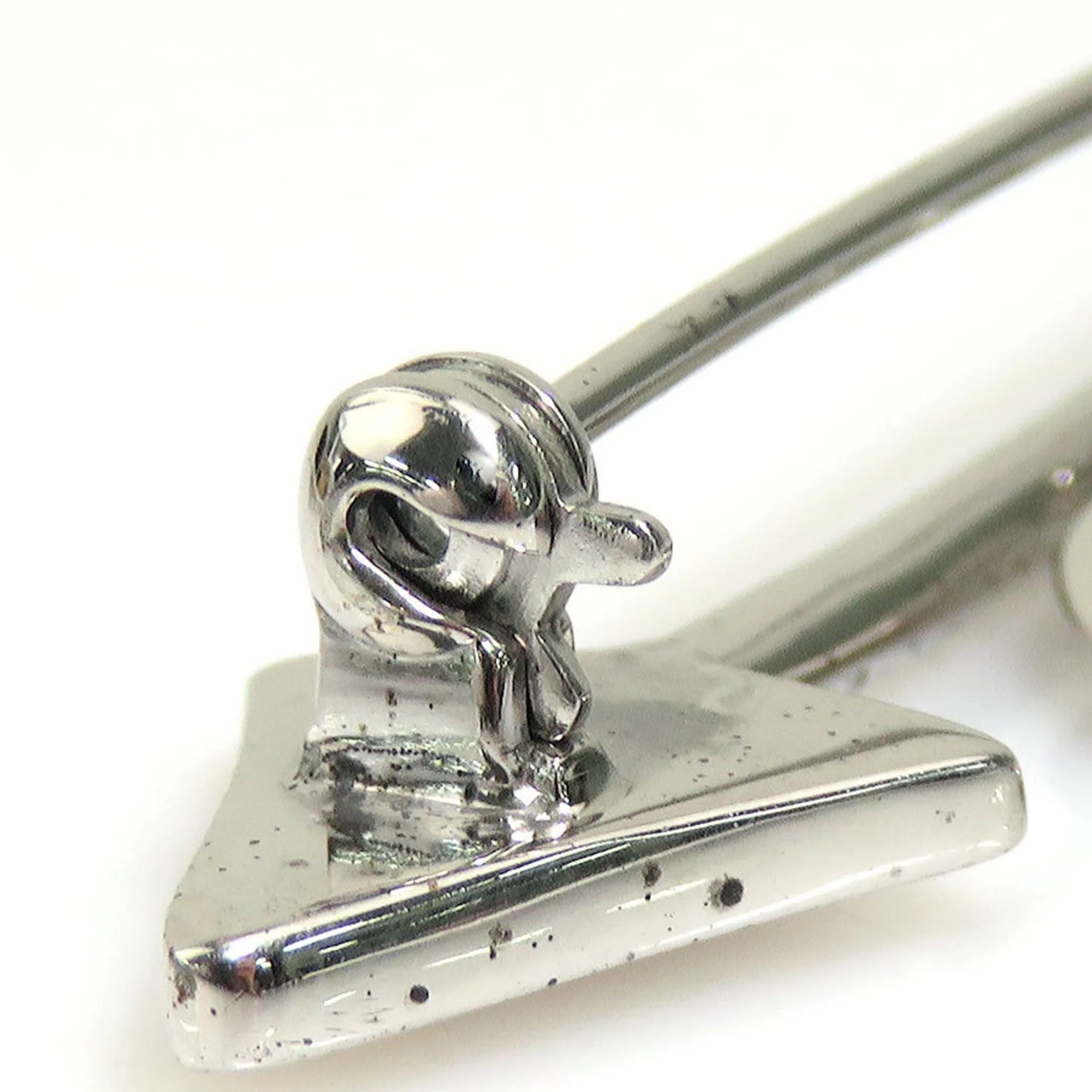 Macadam Arrow Heart Brooch Sterling Silver - Image 6