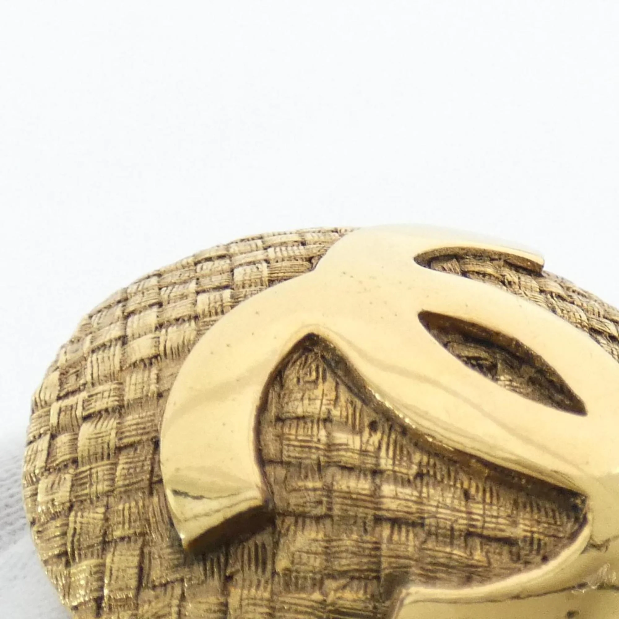 Brooch Gold-Tone Metal - Image 3