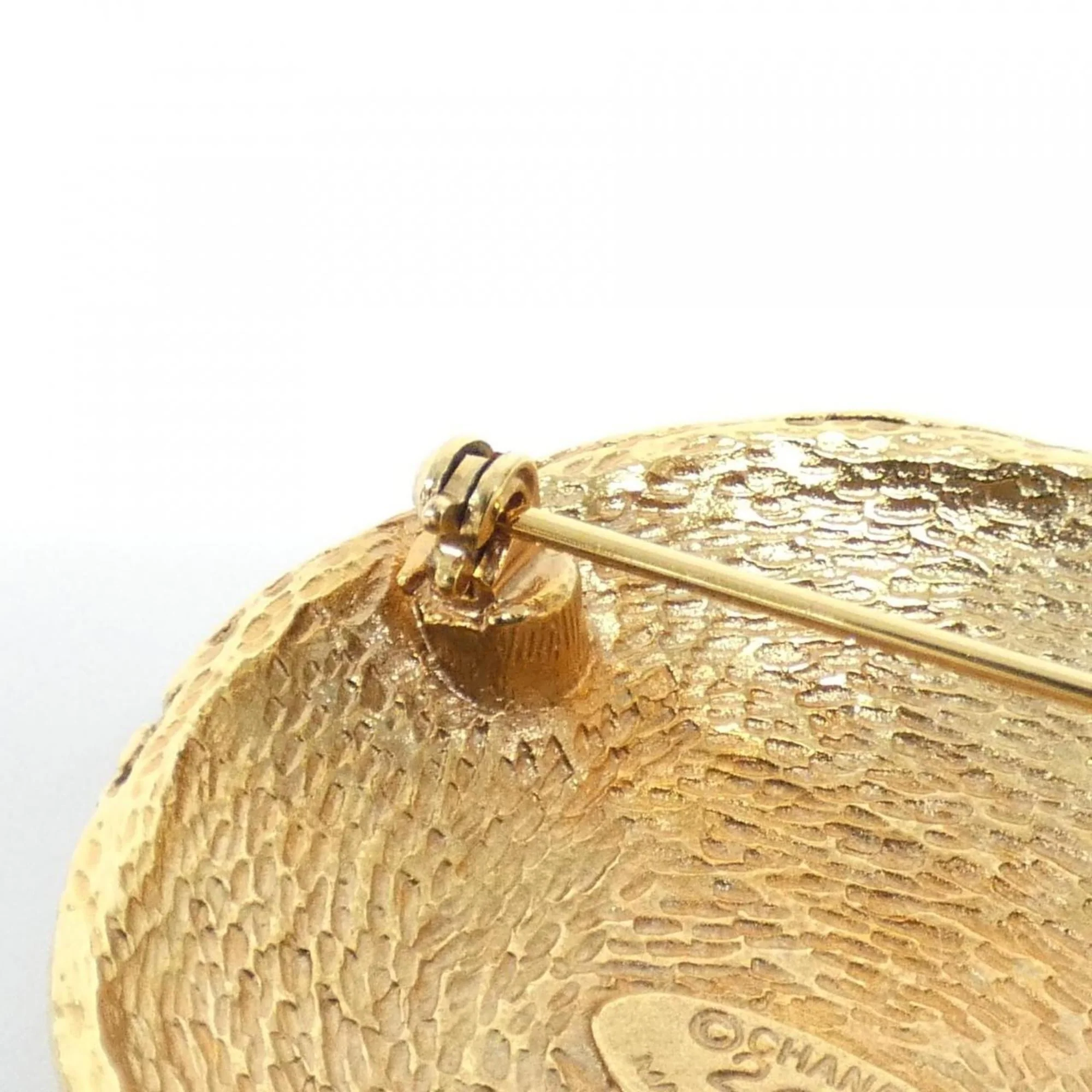 Brooch Gold-Tone Metal - Image 6